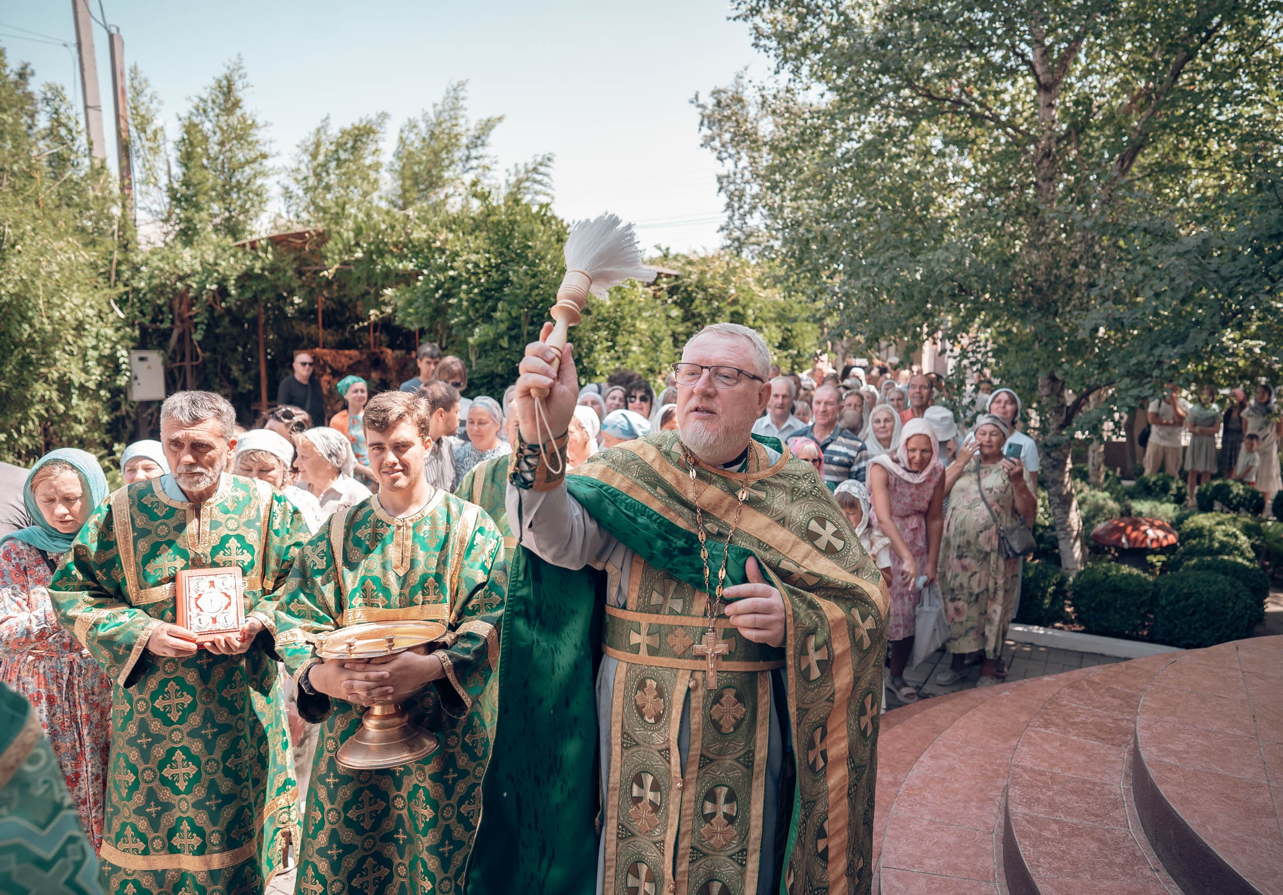 Престольный праздник храма Прп.Сергия Радонежского с. Орлиное. Церковный фотограф Севастополь
