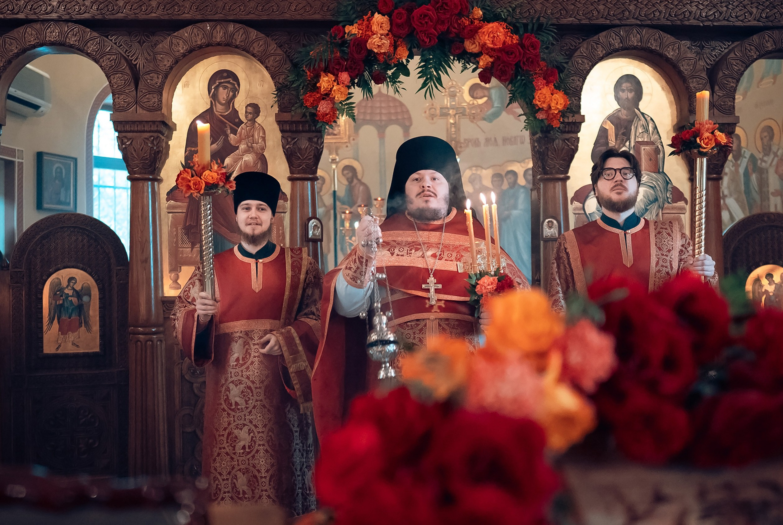 Богослужение на Светлой седмице в Херсонесском монастыре г. Севастополь. Церковный фотограф Севастополь