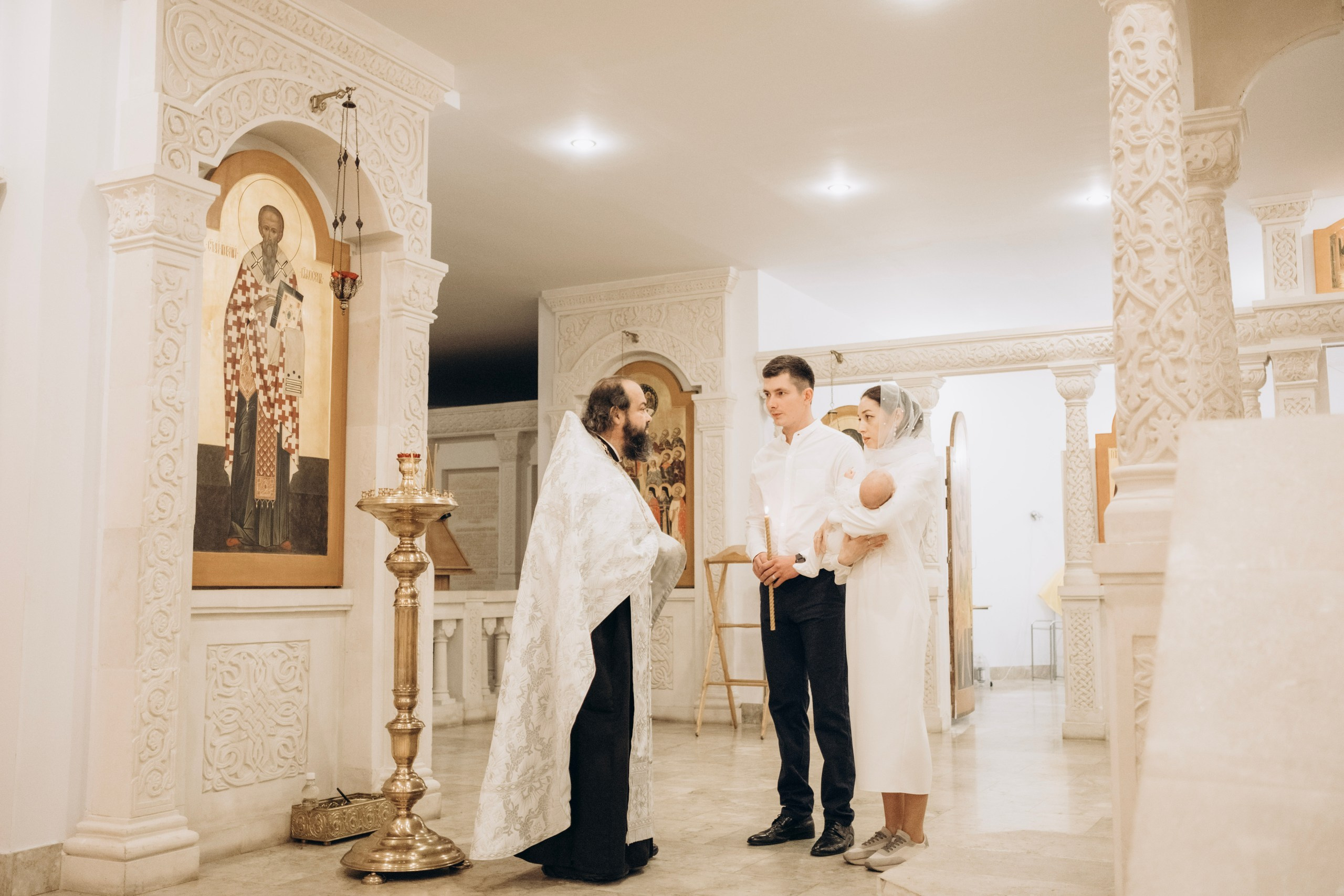 Крещение в Соборе Георгия Победоносца. Главная