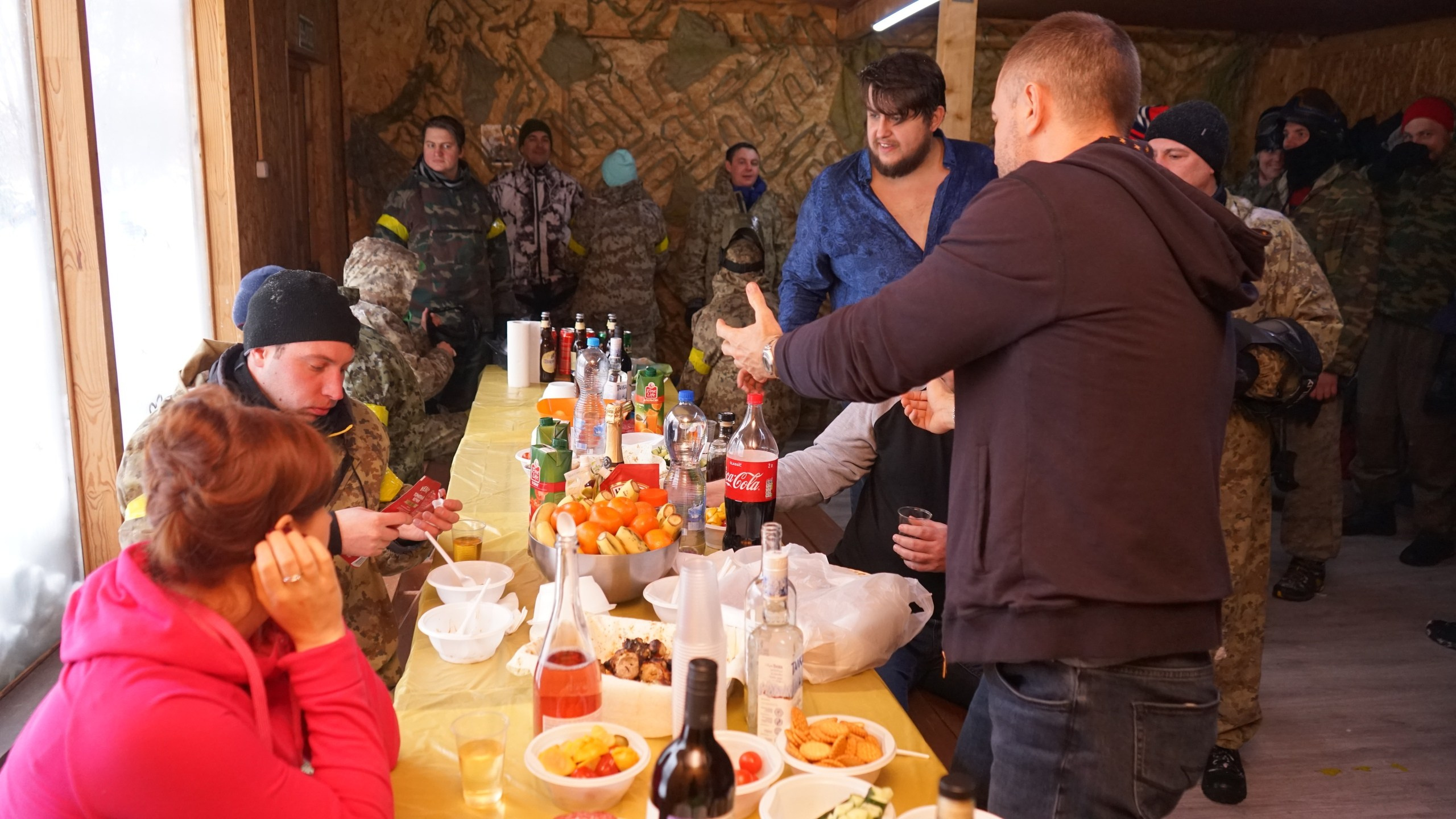 Пейнтбол + шашлыки | 21.02.2021. Галерея Фантим