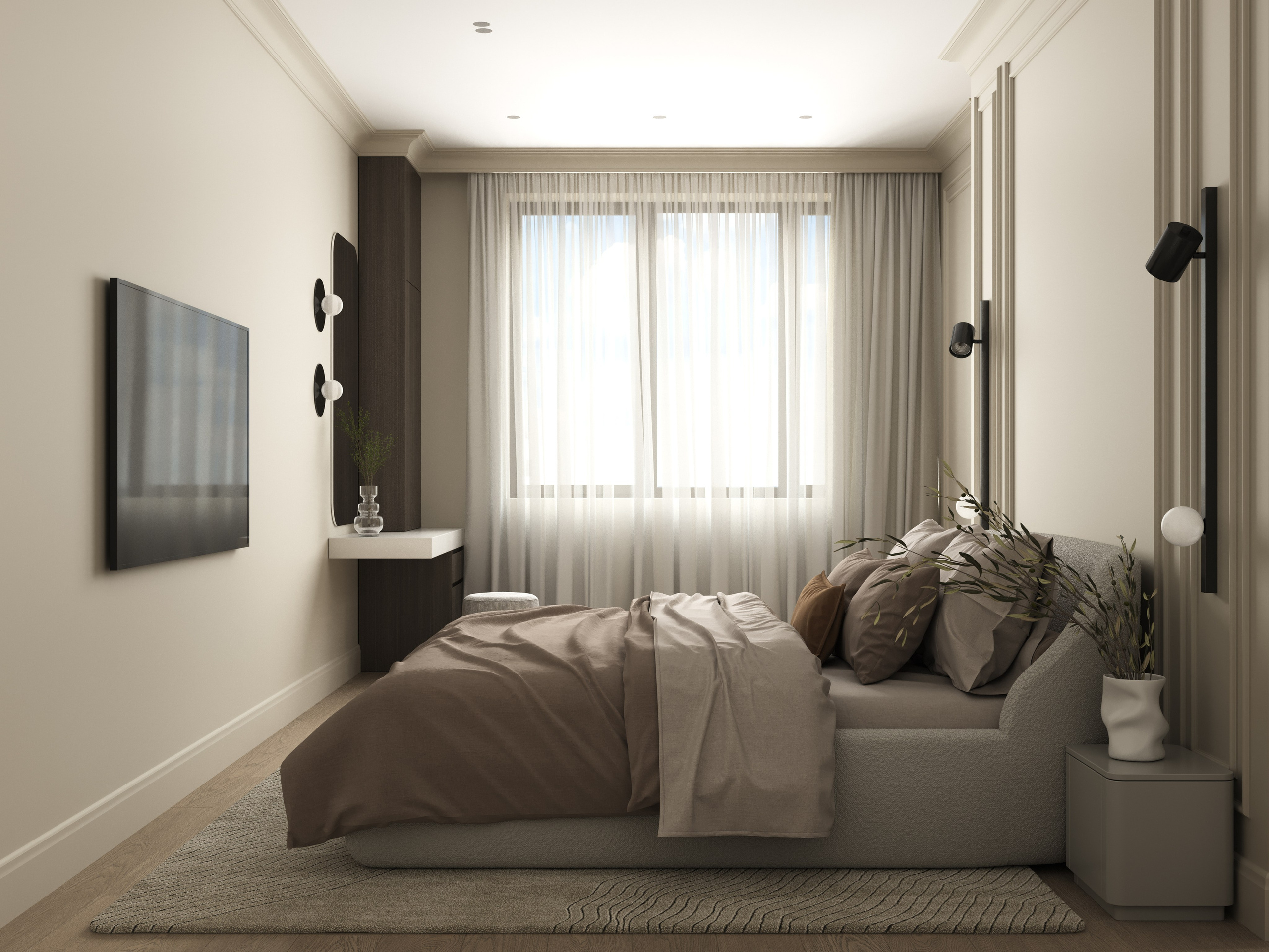 ЖК Искра-Парк — 125 м². КОМНАТА АИСТА дизайн-бюро | AIST ROOM design bureau