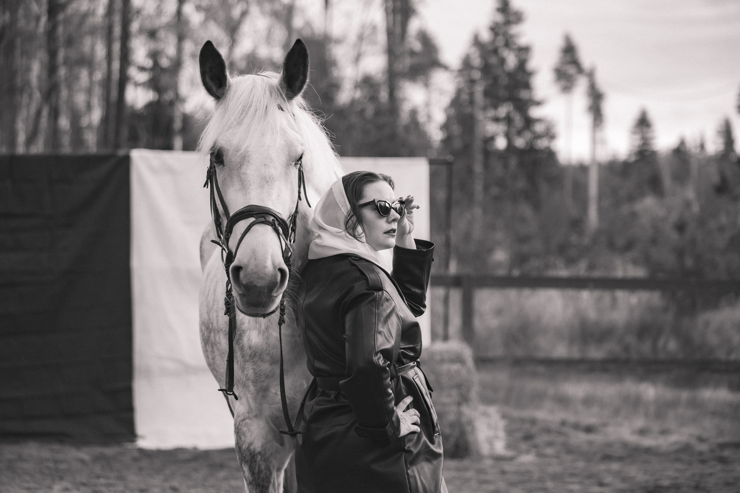 Проект DEFILE. Конный фотограф в Санкт-Петербурге Анна Лебедева