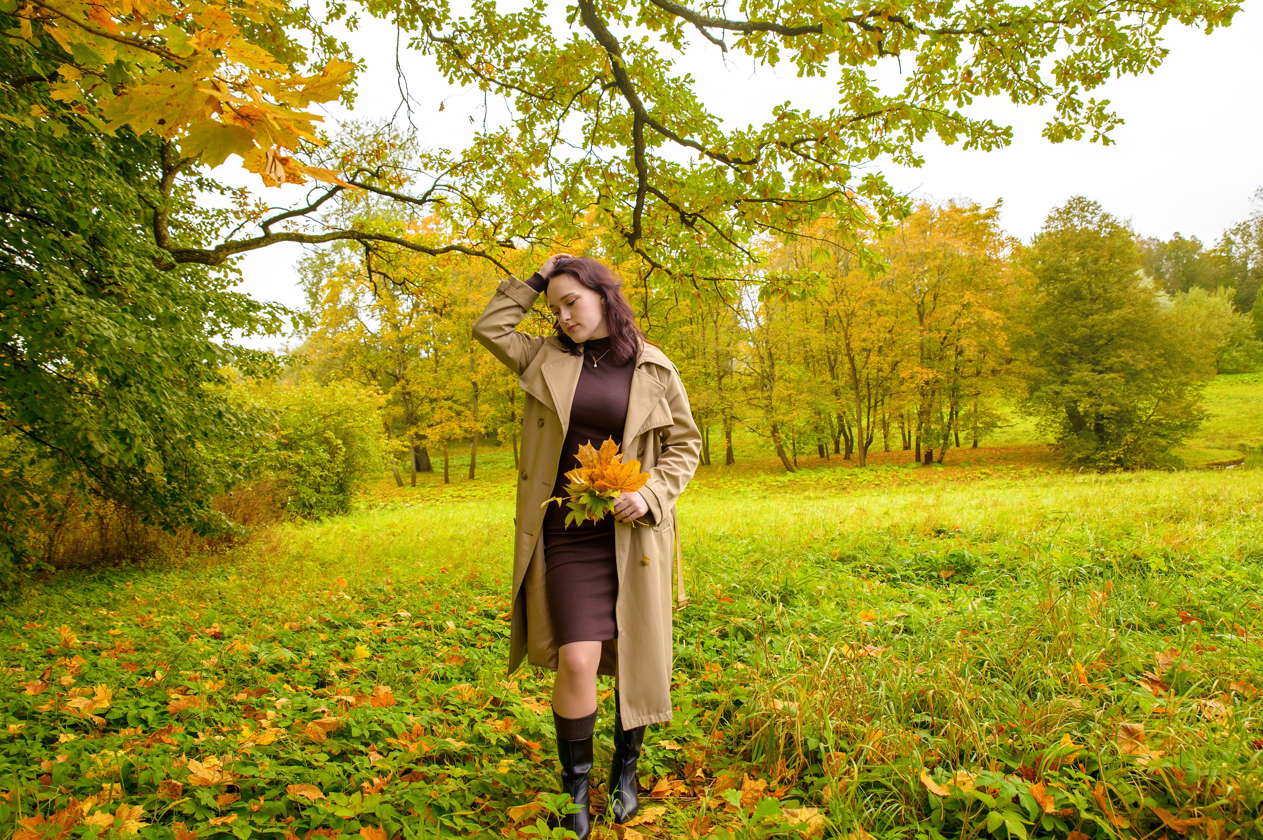 Прогулка в Павловском парке. Профессиональный фотограф в Санкт-Петербурге
