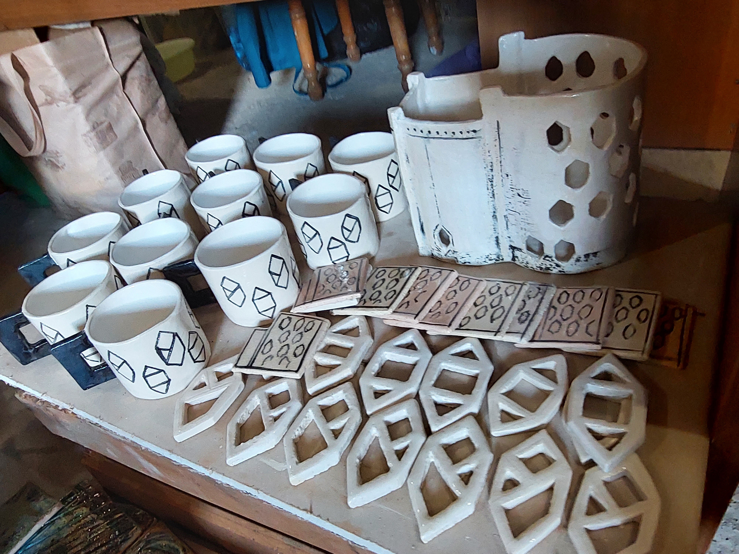 Что остается за кадром, или процесс работы керамиста. Керамика с историей. Елена Рогалёва