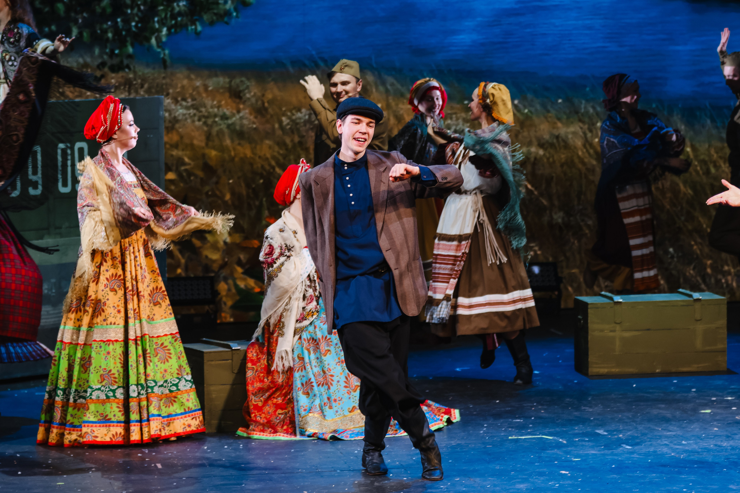 Василий Теркин, театр «Русская песня». Фотограф Ольга Махалова — Санкт-Петербург, Москва, Нижний Новгород