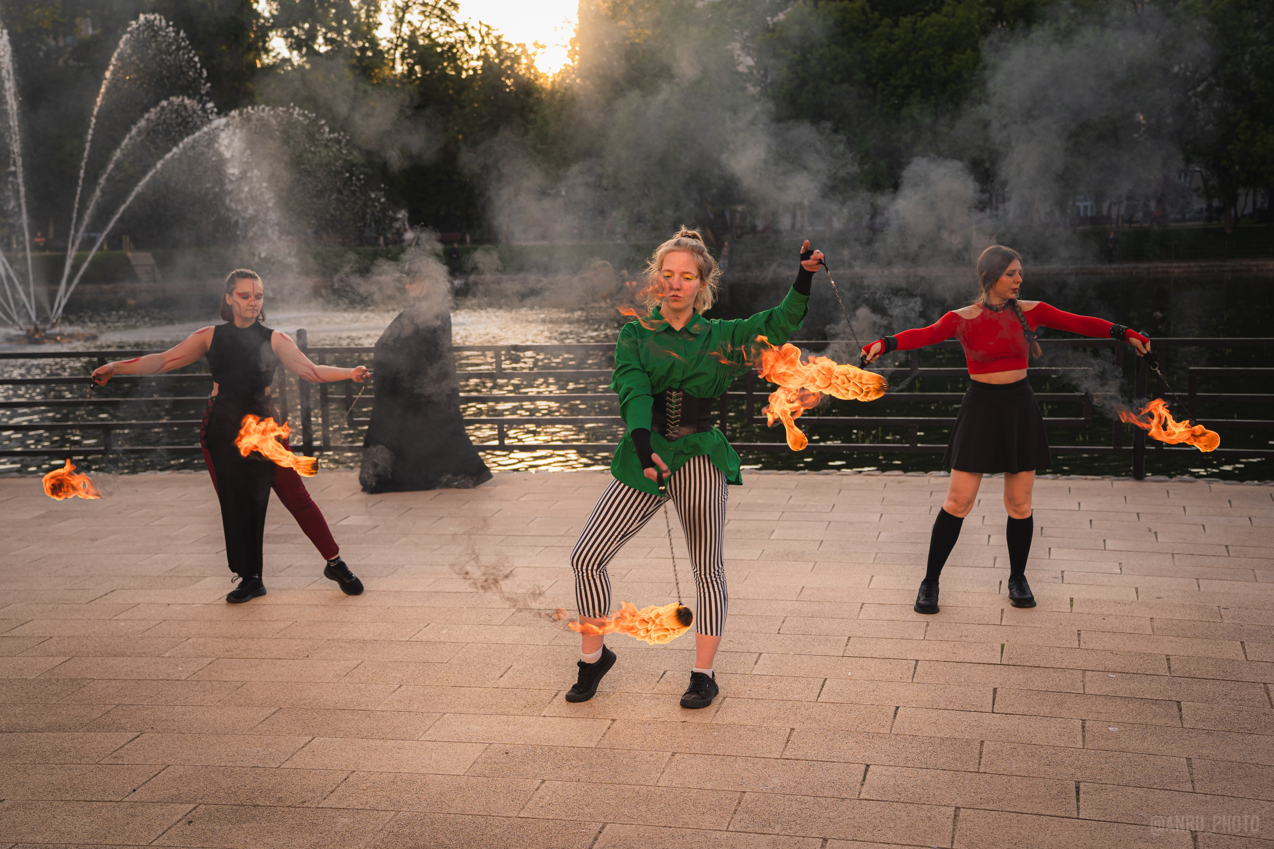 «FIRE FAMILY» Фаершоу. Репортажный фотограф Анастасия Рубцова