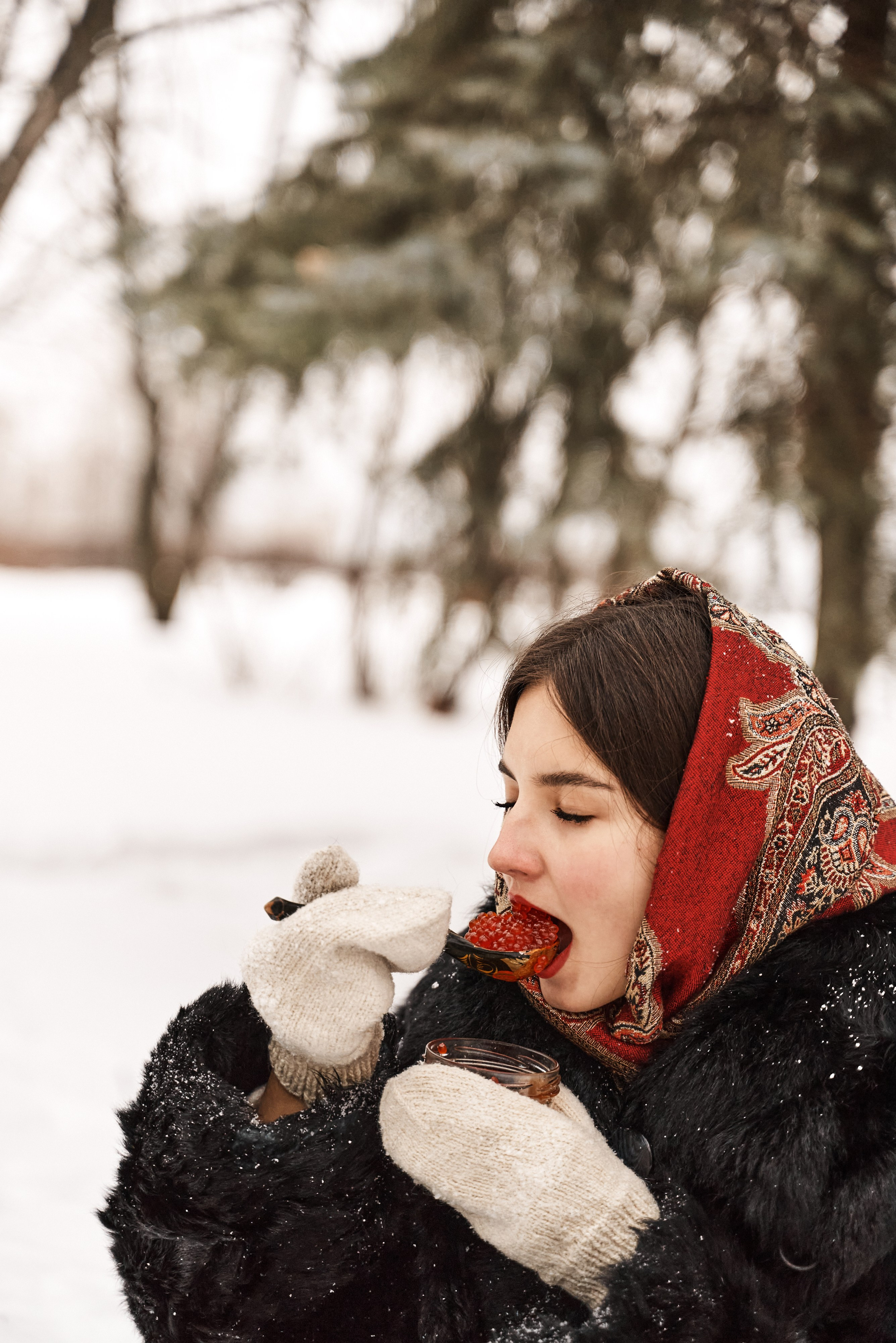 Звенит январская вьюга. Детский и семейный фотограф Шемарова Ольга