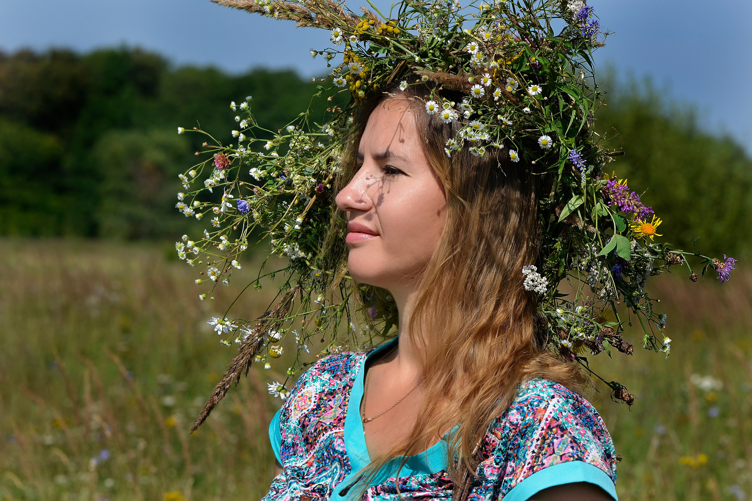 Смешанное цветение и зелень. Главная