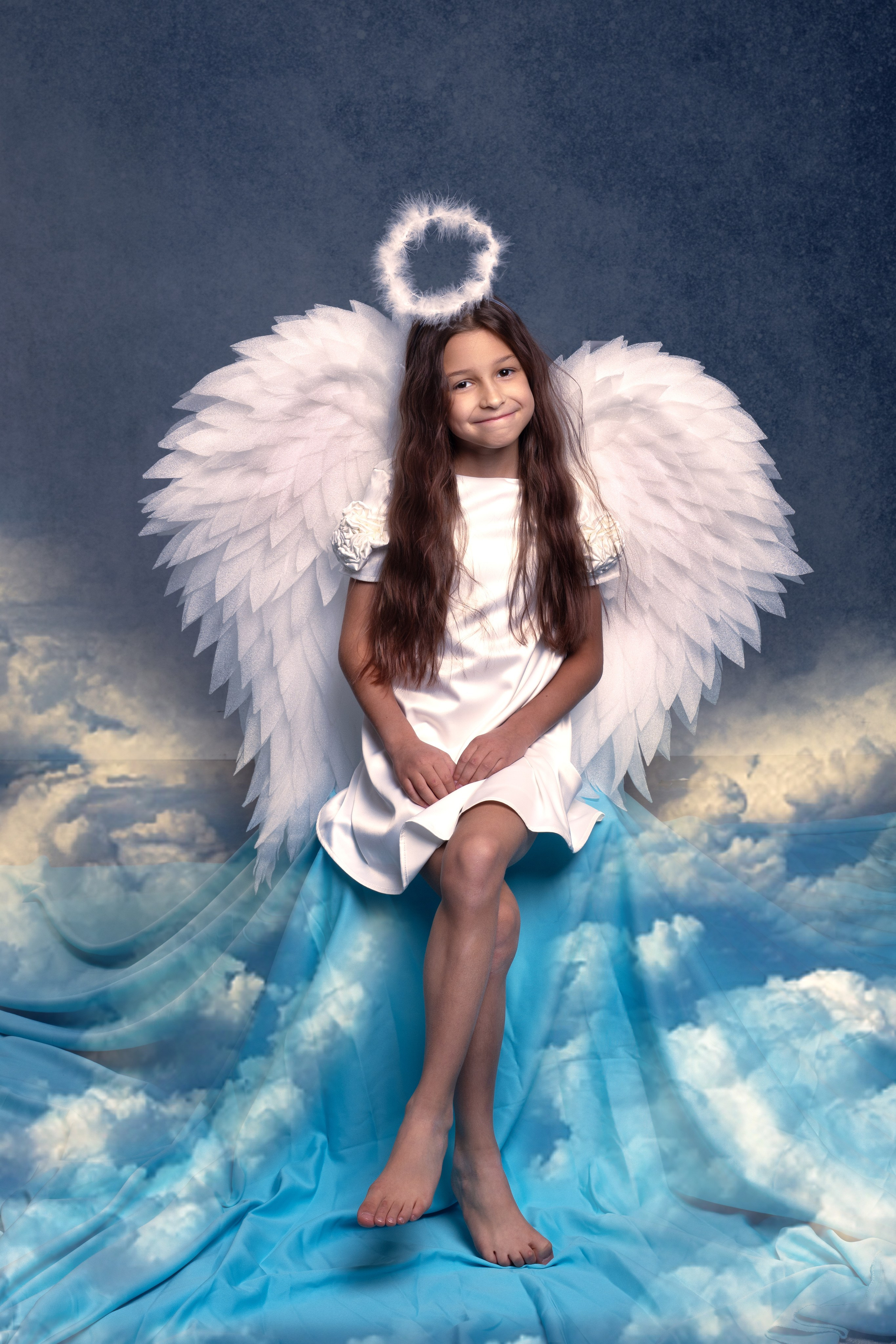 Ангельская сьемка (мама-дочь). Главная