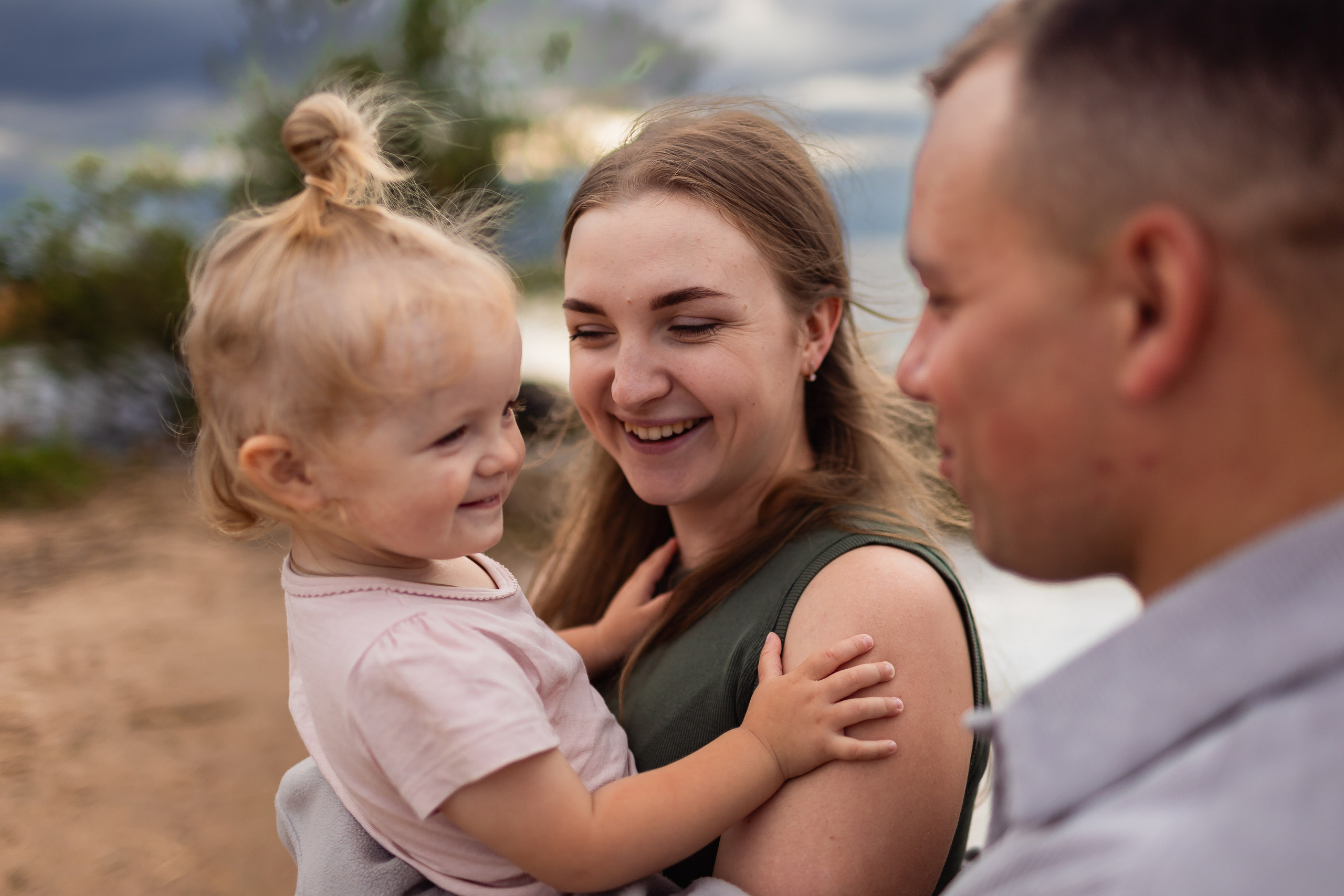 СЕМЕЙНАЯ / Гриша, Люда и Апполинария. Фотограф Лодейное Поле Екатерина Герасимова в Санкт-Петербурге и Лен. области