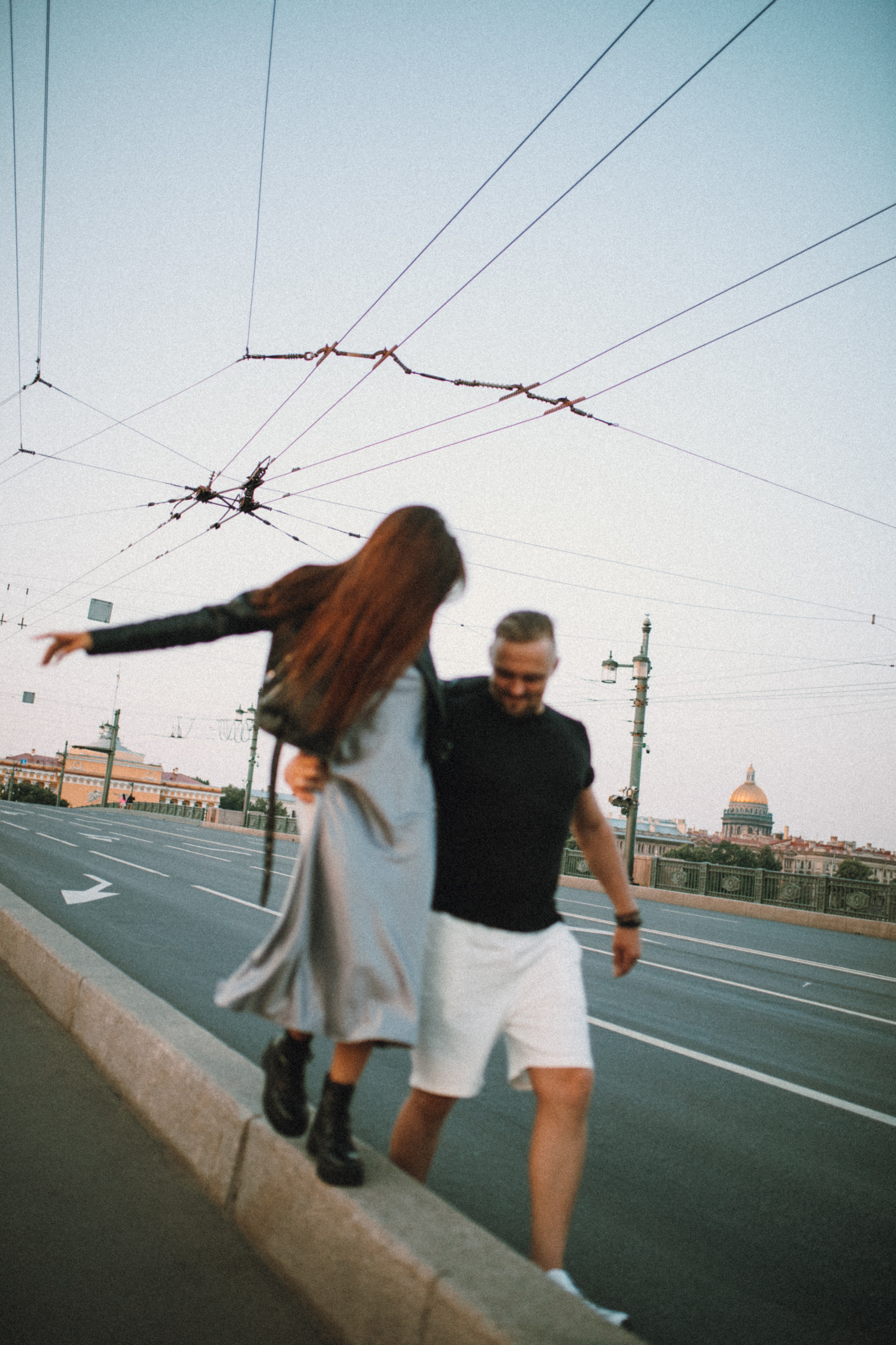 Таня и Макс. Мосты. Фотограф в Санкт-Петербурге Матвиенко Яна