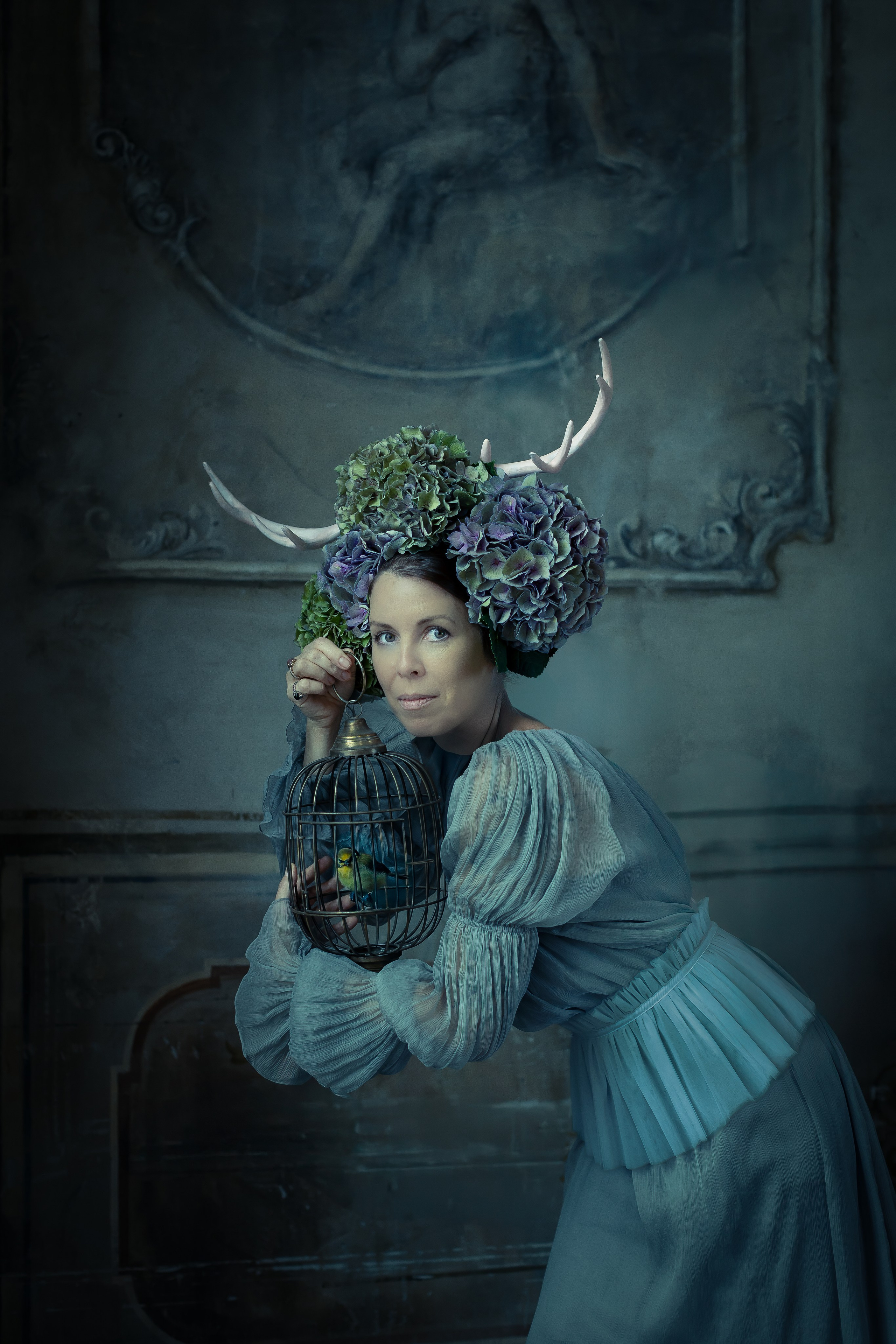 Анастасия. Творческая съемка. Портретный творческий фотограф в Москве Надя Дудник