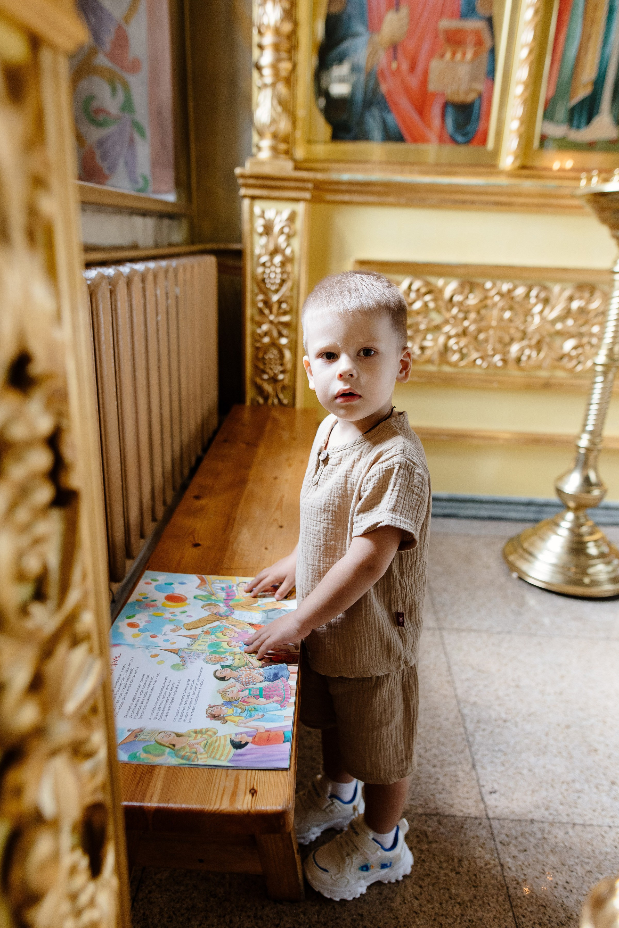 Крещение Луки. Свадебный и семейный фотограф Екатерина Иванова