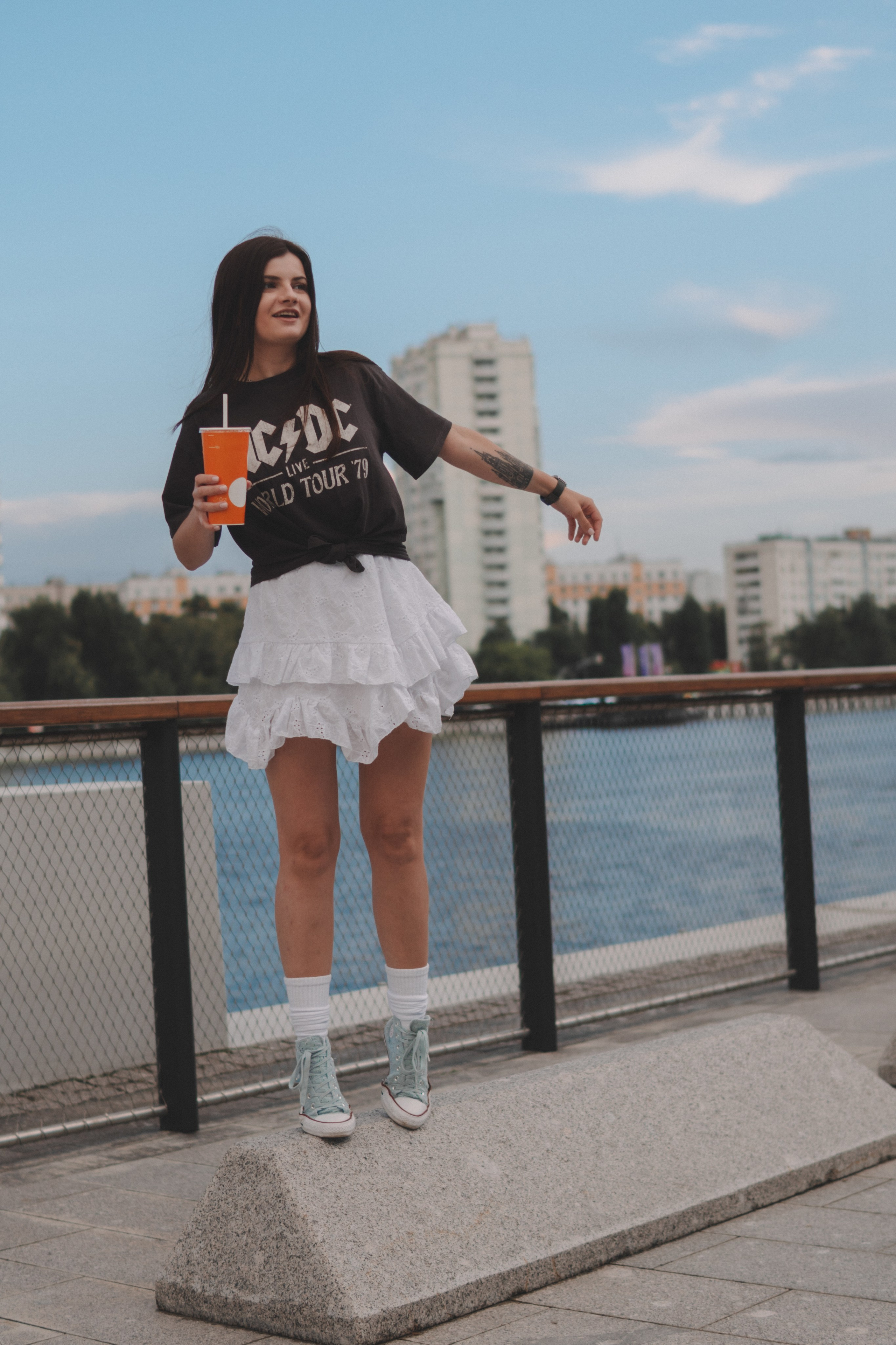 Ретро фотоссессия на скейте. Фотограф Наталья Воронина Москва