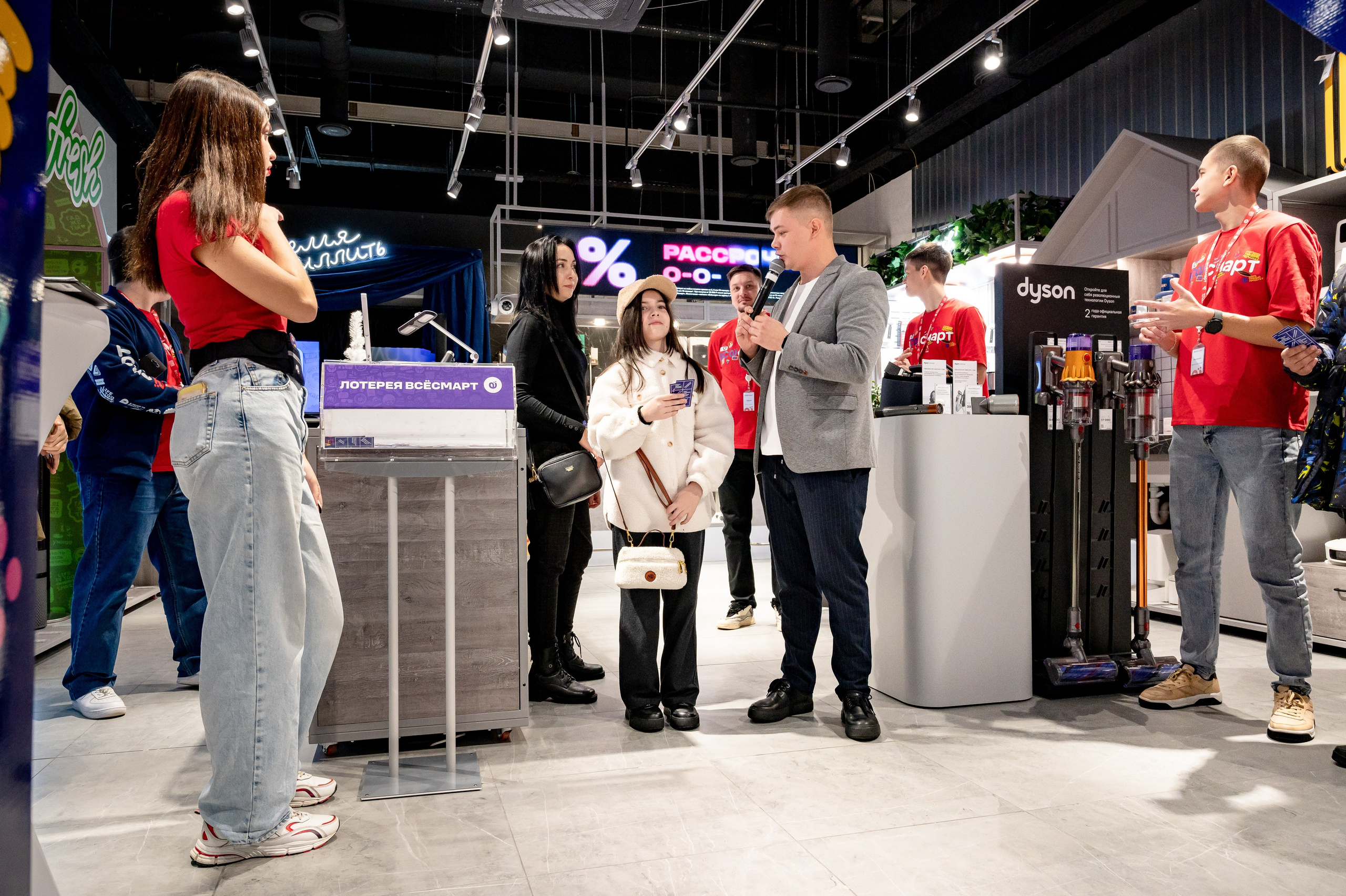 фото-отчёт об открытии магазина