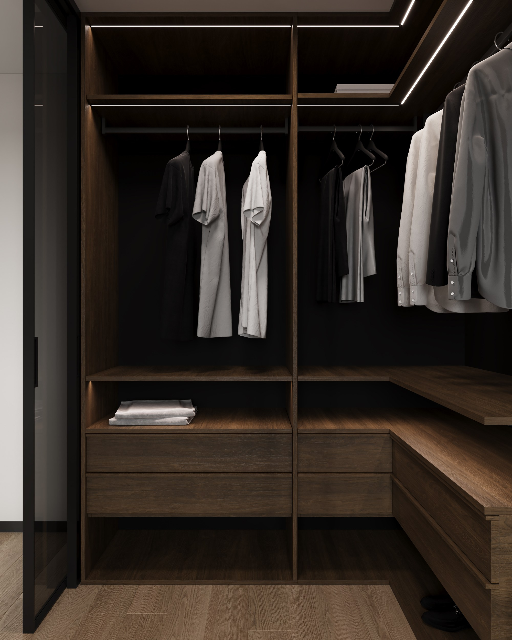 Modern beige. Дизайн интерьера | 3D визуализация | Миланская Марина