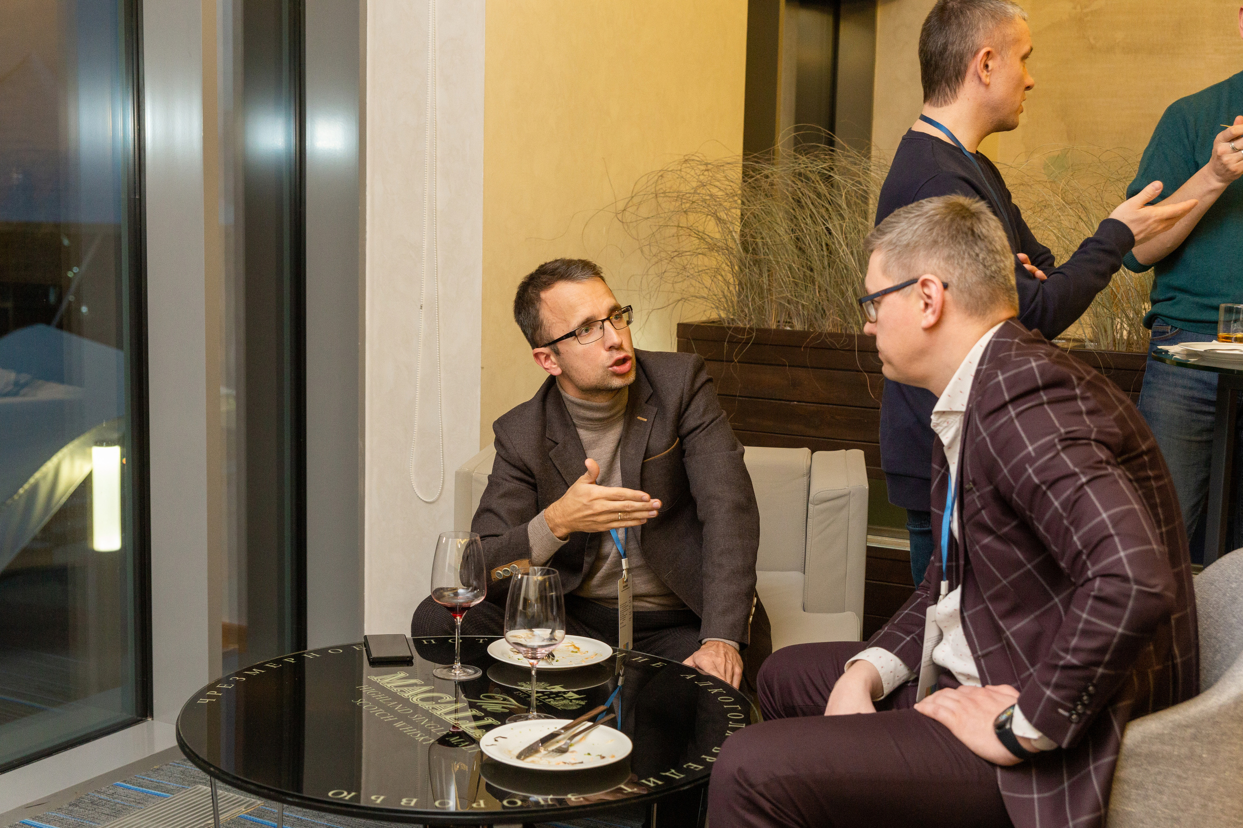 Бизнес-ужин компании IP.MATIKA. Профессиональный фотограф в Гродно и Республике Беларусь