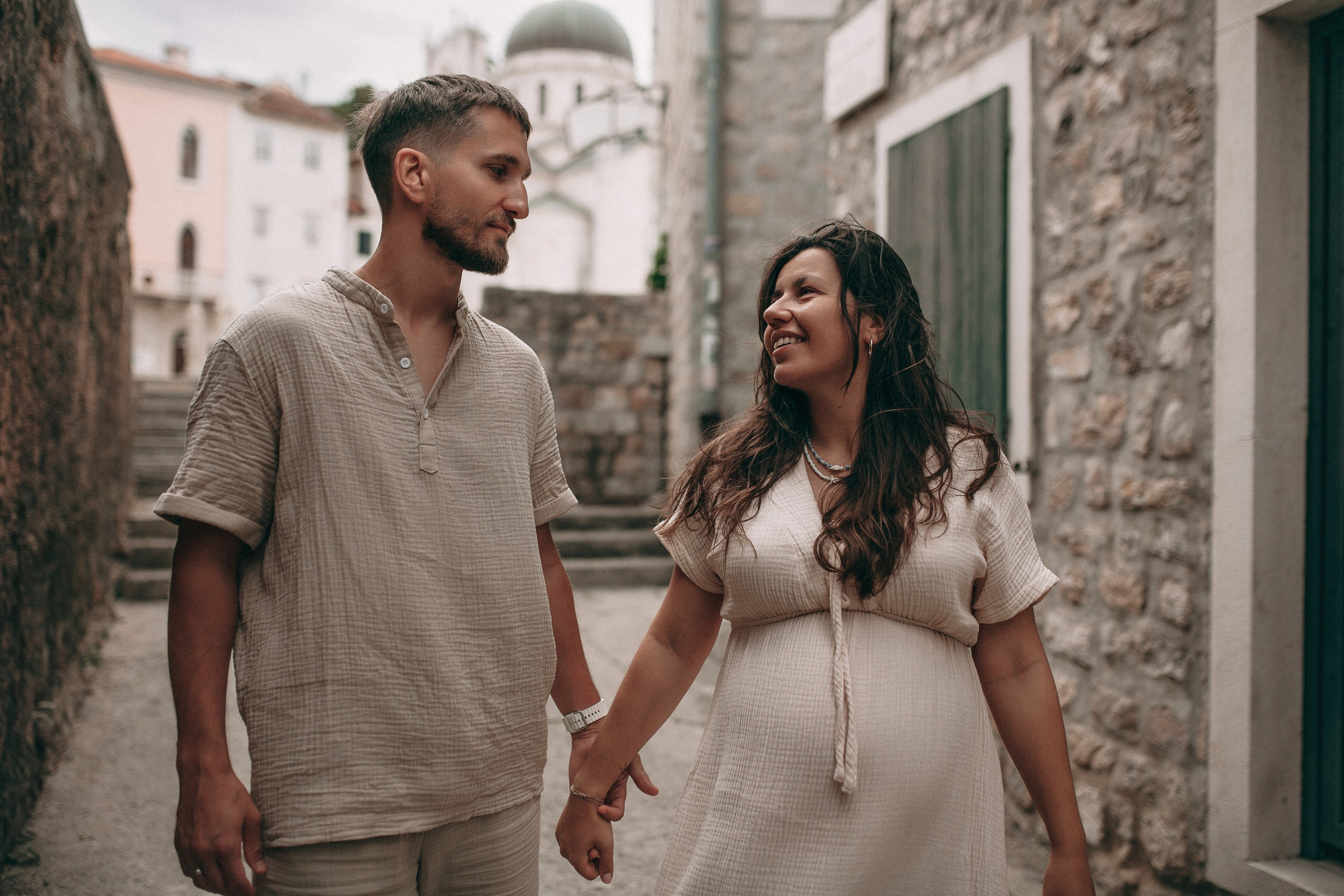 Семейная фотосессия для беременных. Семейный и свадебный фотограф в Черногории Татьяна Белякова