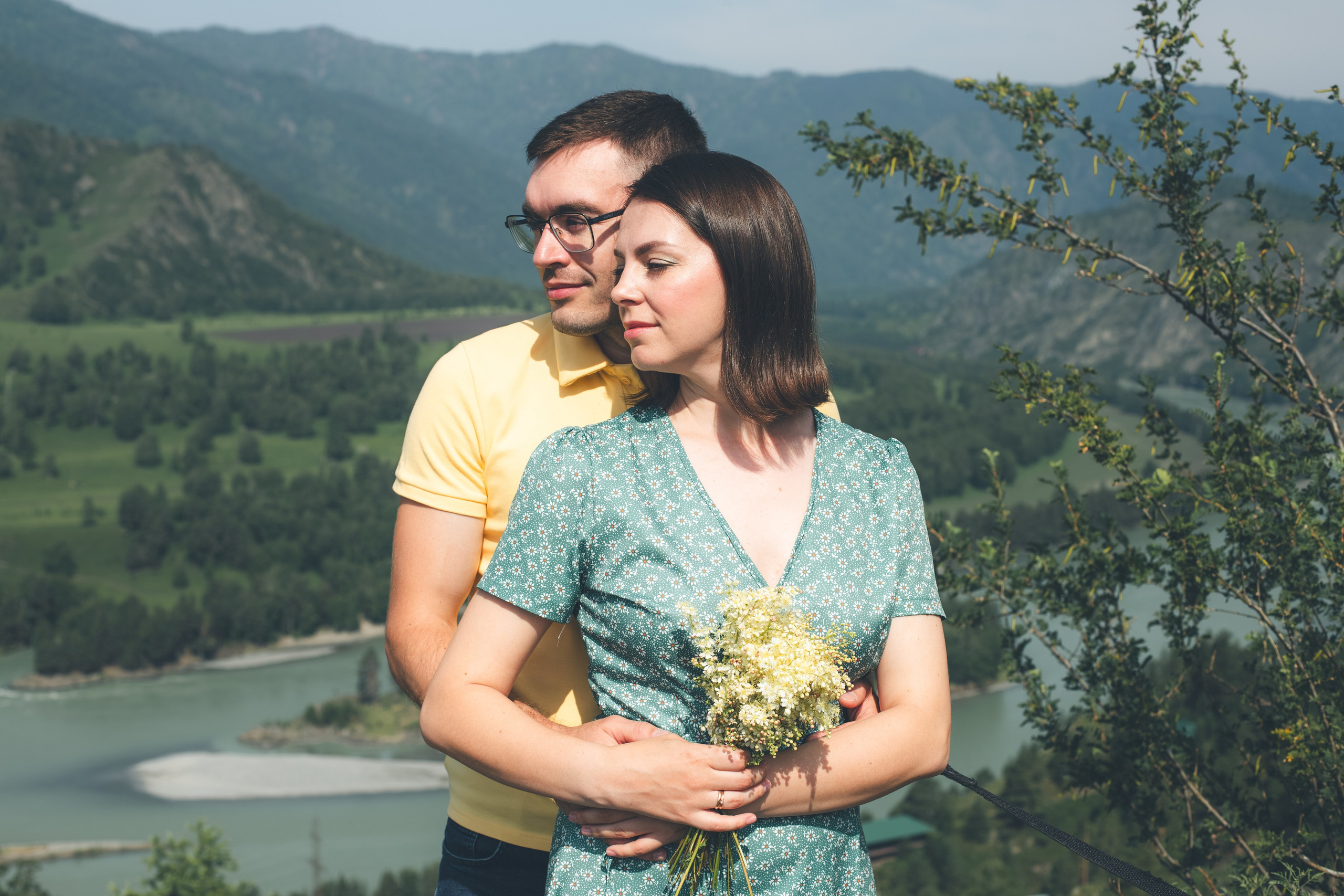 Ксения & родные. Фотограф Нина Брандт в Горном Алтае