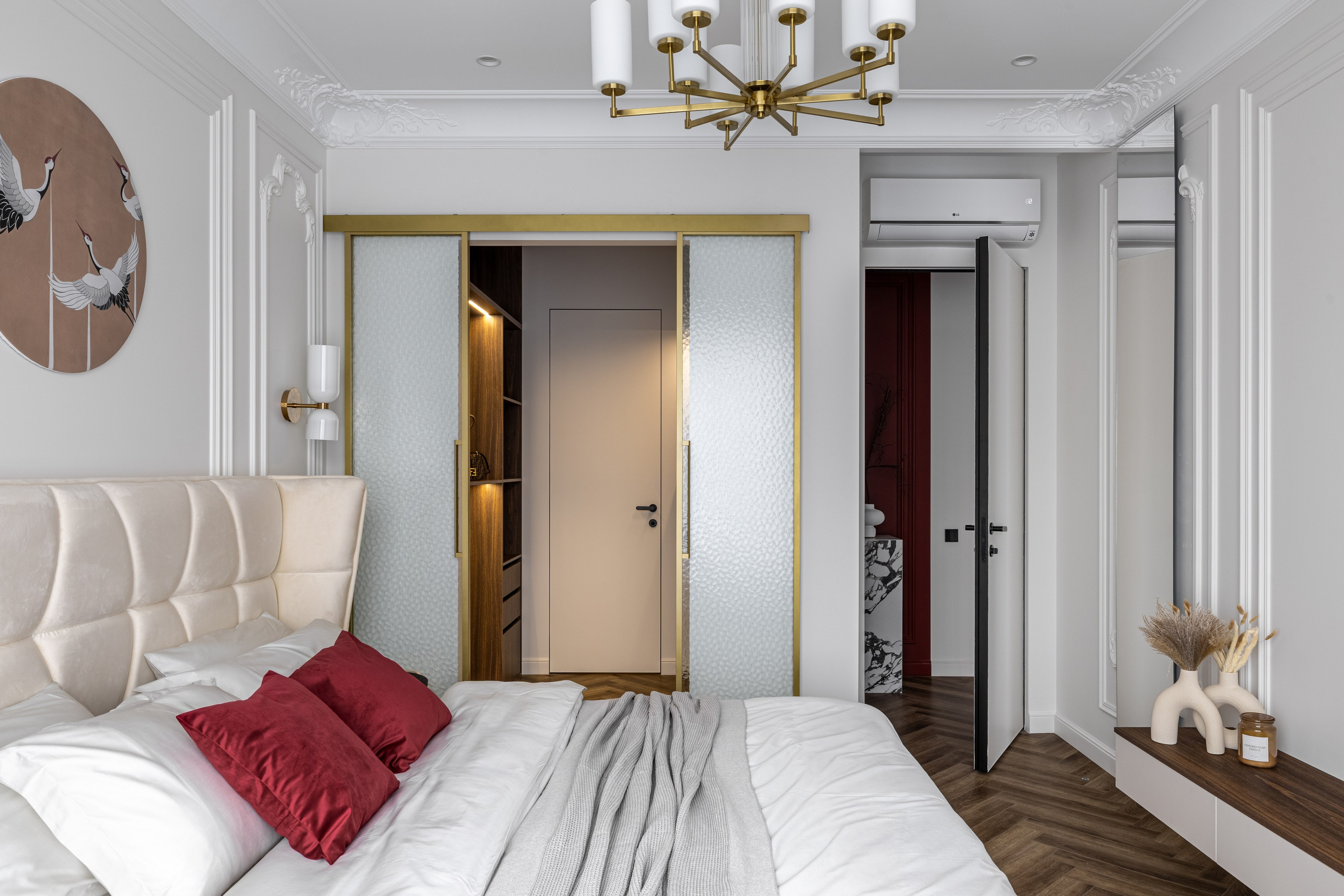 Неоклассика с винными акцентами. ЖК «Will Towers». Veselinskiy| Интерьерный фотограф | Москва