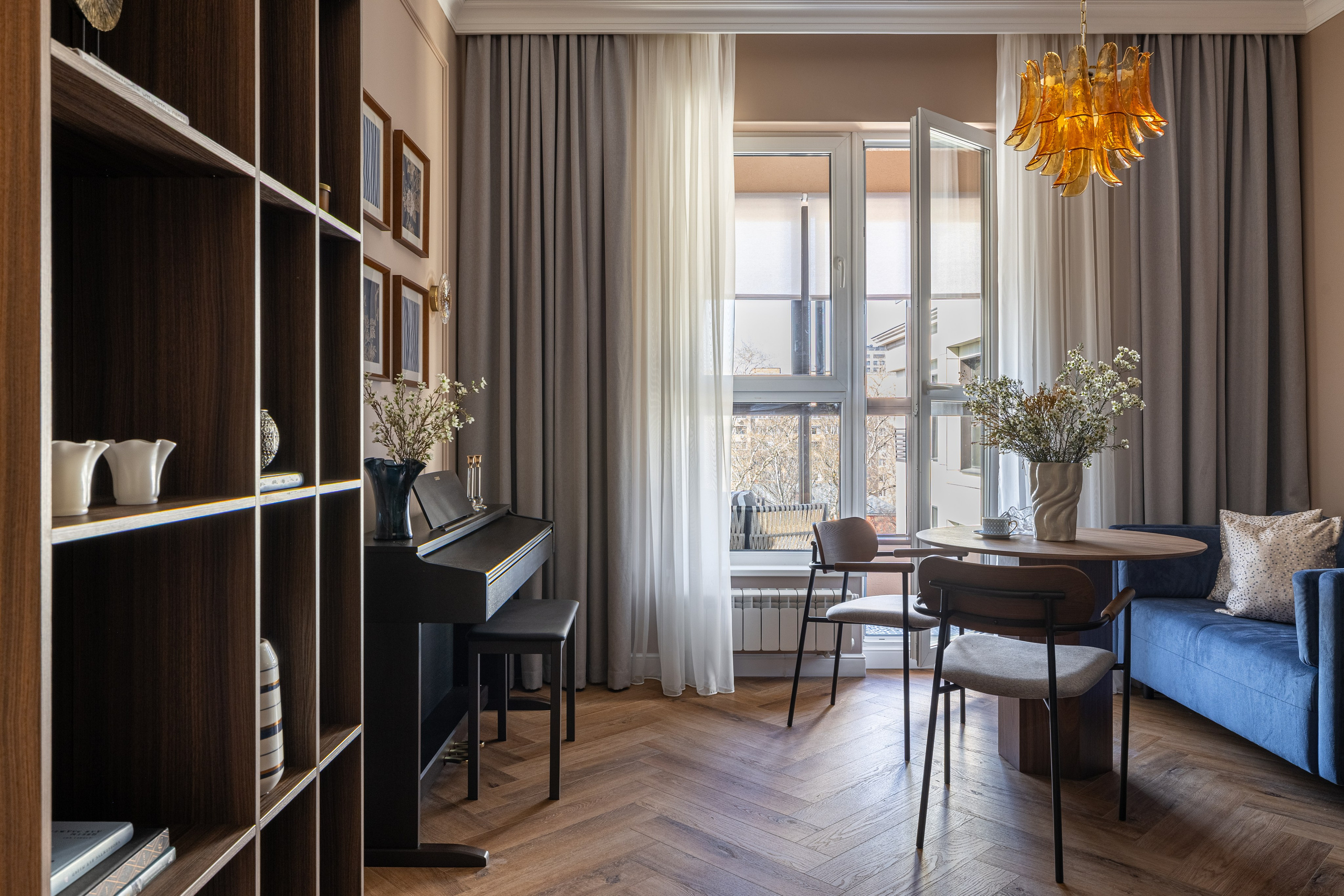 Эклектичный интерьер с элементами современной классики. Веселински | Интерьерный фотограф | Москва