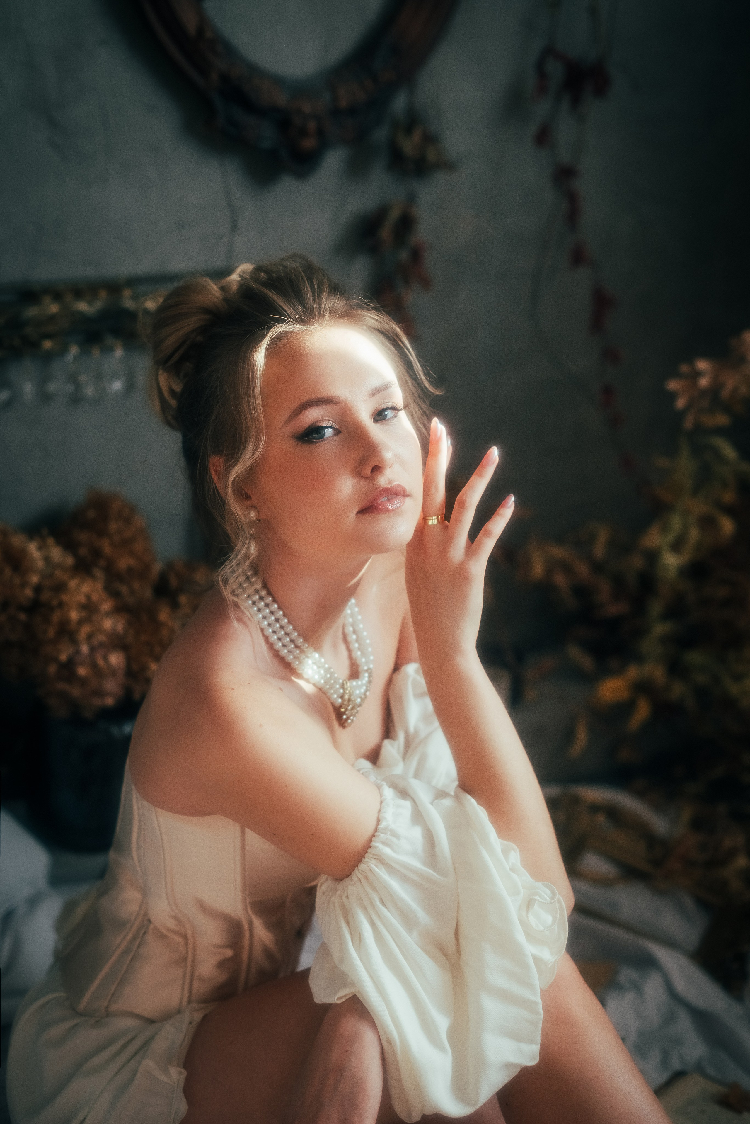 Фотосессия с дымом античном стиле Кемерово