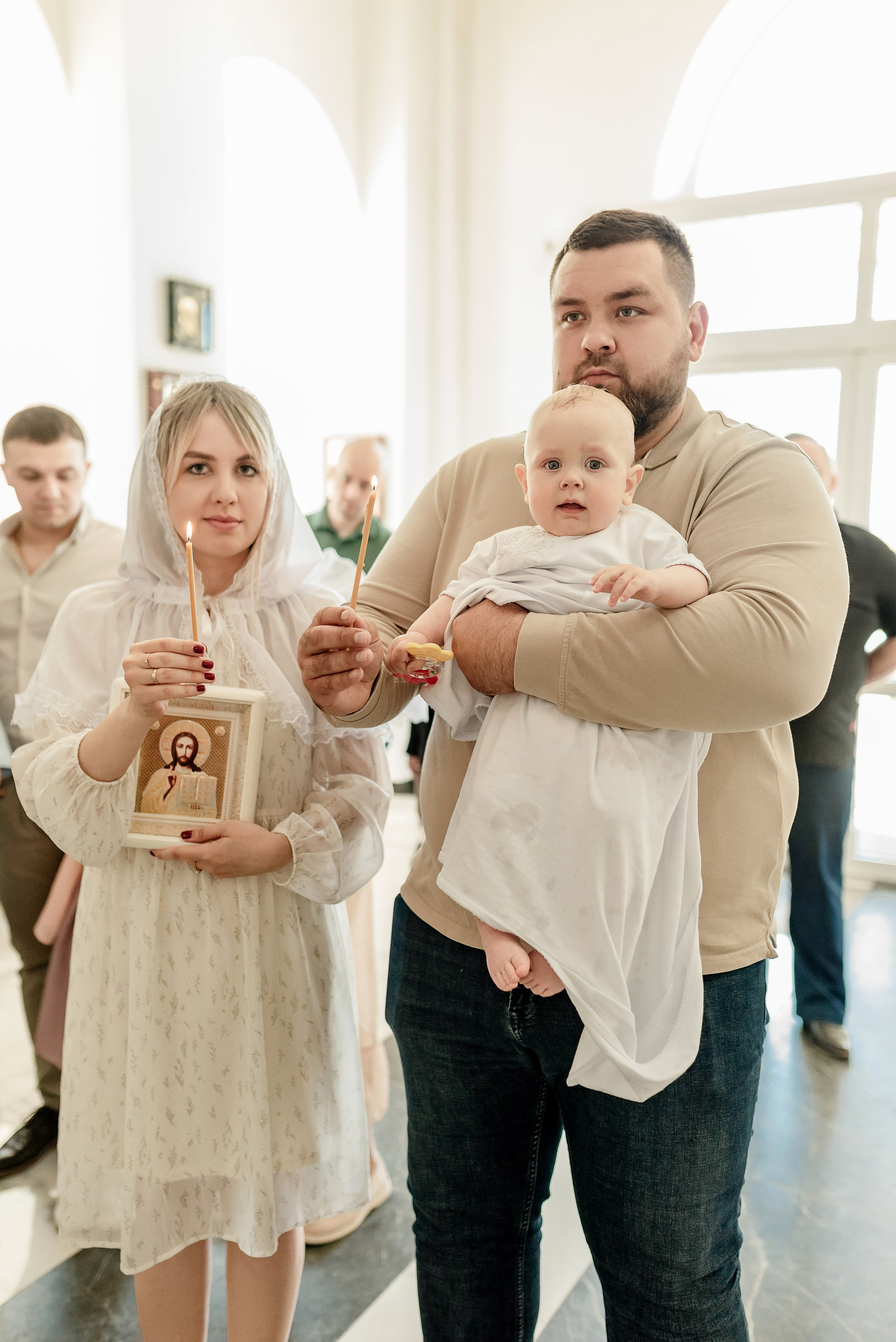 Крещение В Новой церкви. Семейный и детский фотограф Наталья Горда
