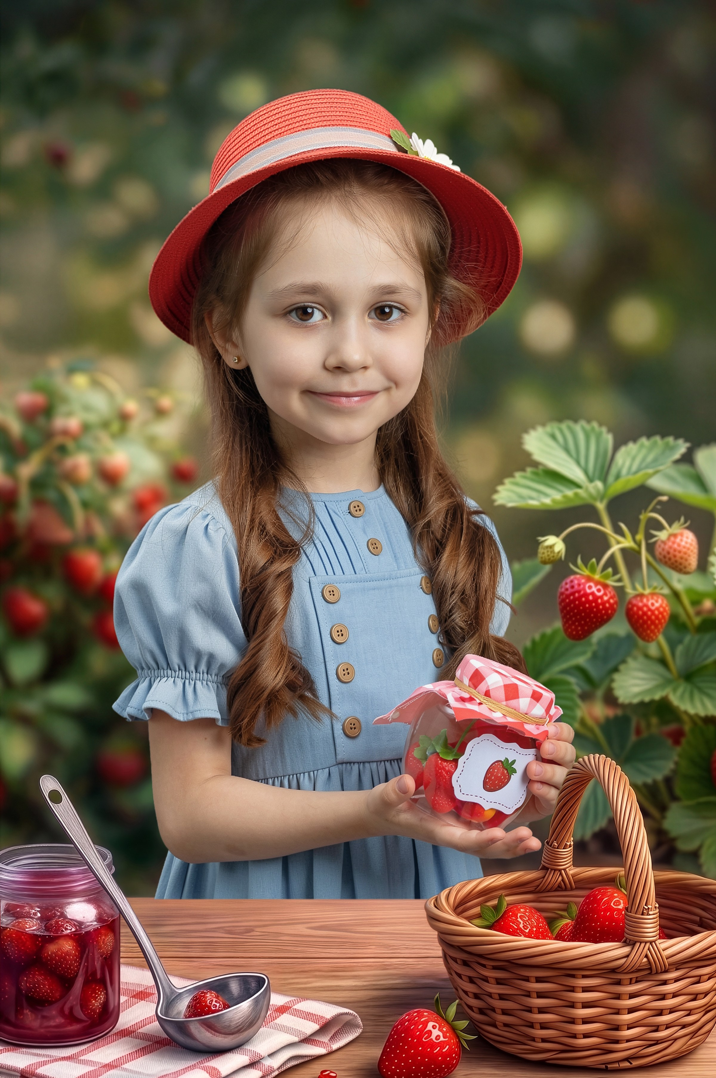Клубничное варенье. Фотостудия «Ай-Би-эН»