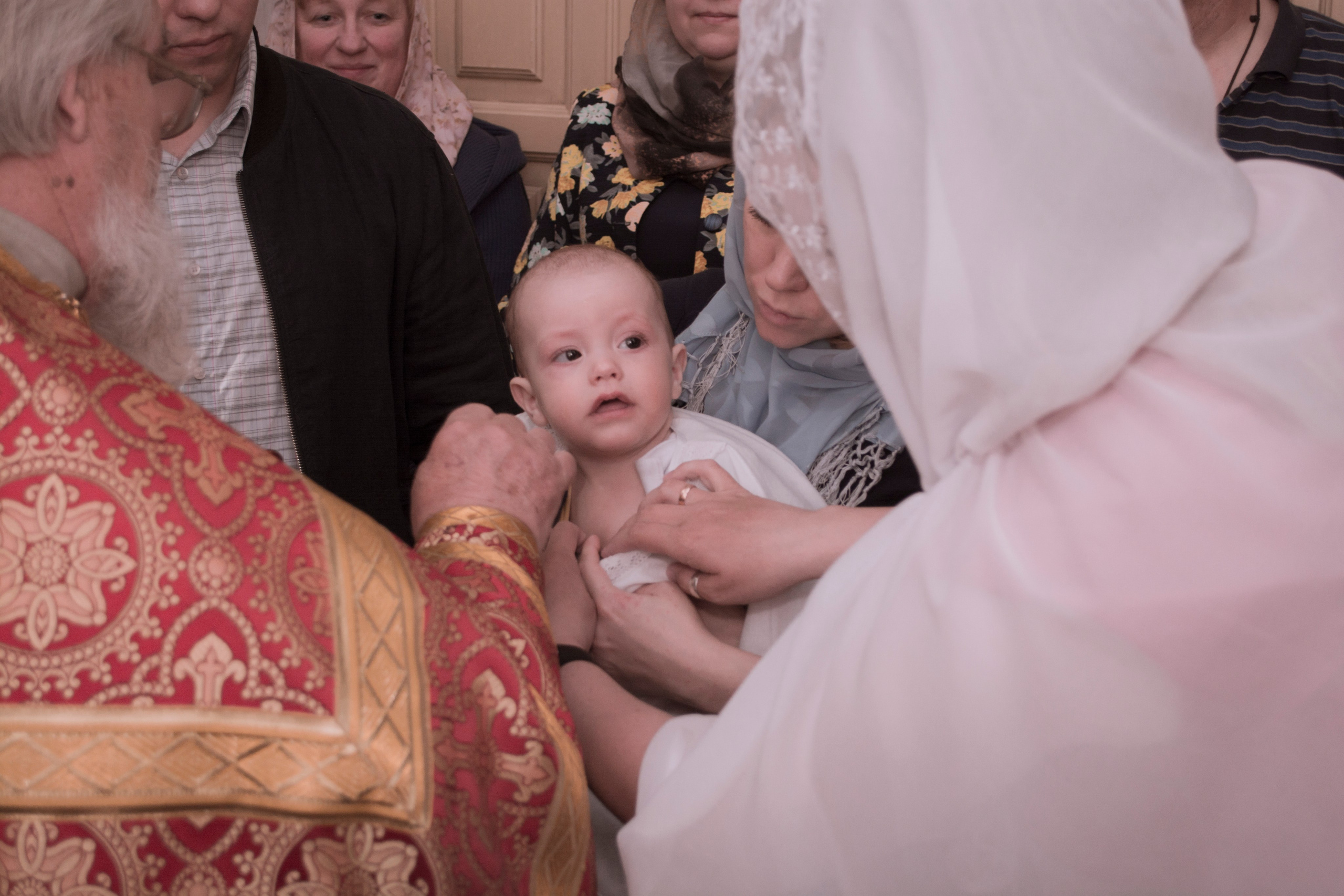 Крещение Никиты в храме Михаила Тверского г. Тверь. Фотограф Евгений Егоров