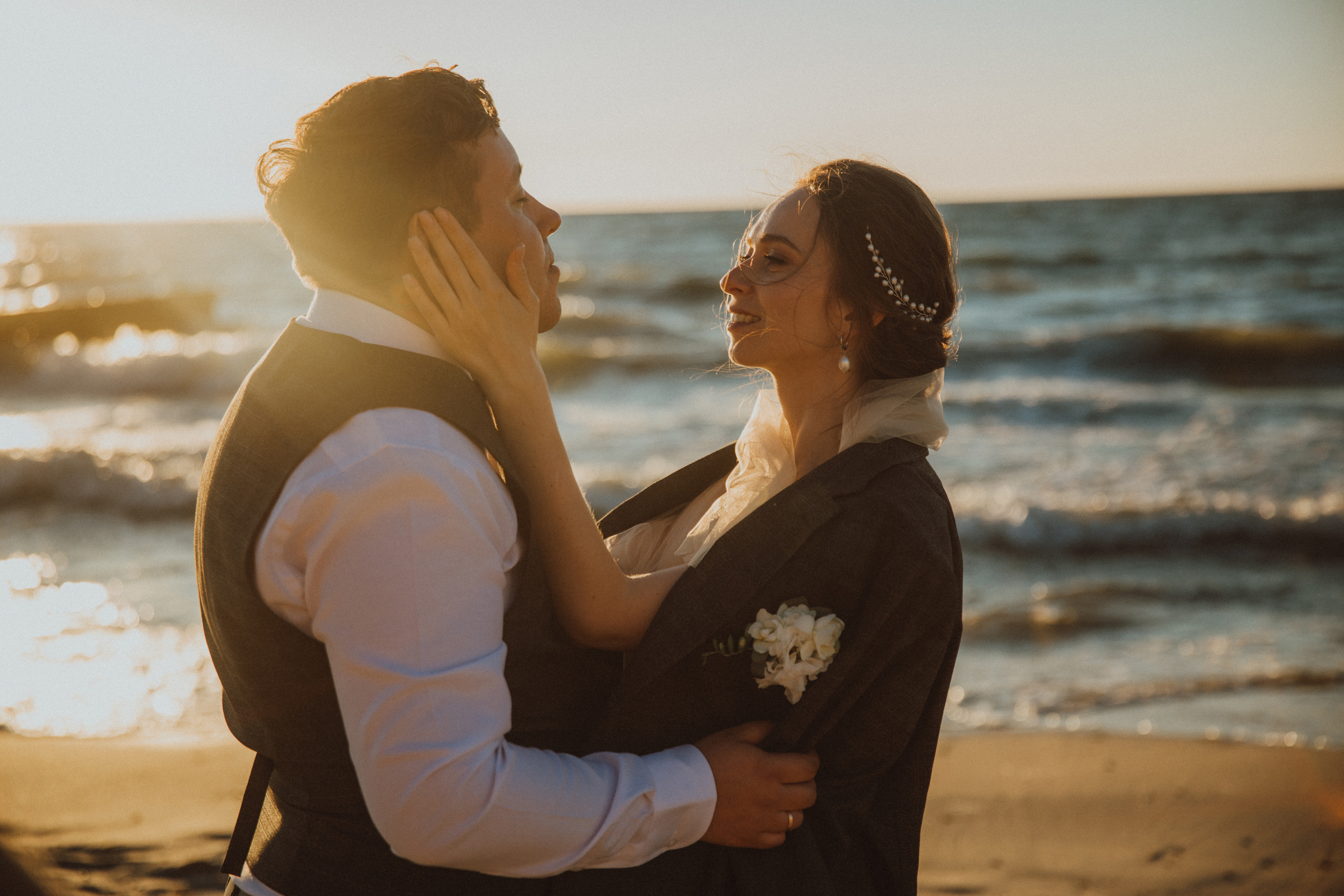 Свадьба на море Настя и Кирилл. Фотограф в Калининграде Дмитрий Мишин