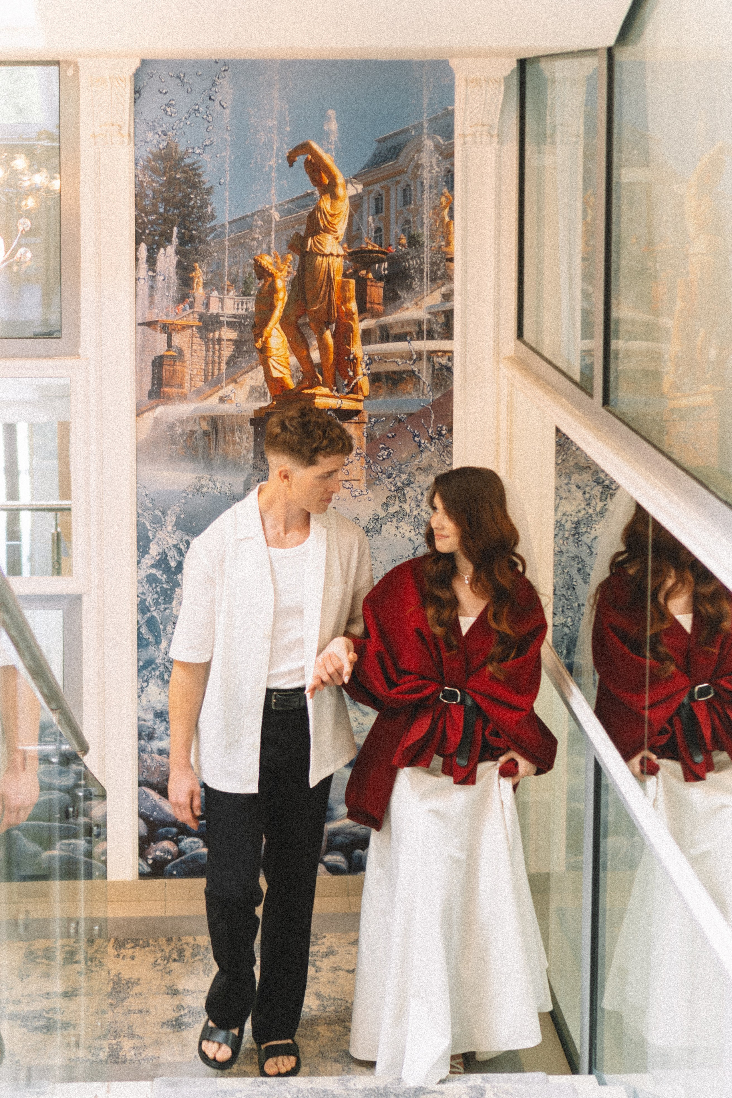 СВАДЕБНАЯ СЬЕМКА В ПЕТЕРГОФЕ И СЬЕМКА РЕПОРТАЖА В ЗАГСЕ ПЕТЕРГОФА. Профессиональный фотограф, Санкт-Петербург — Виктория Богомолова