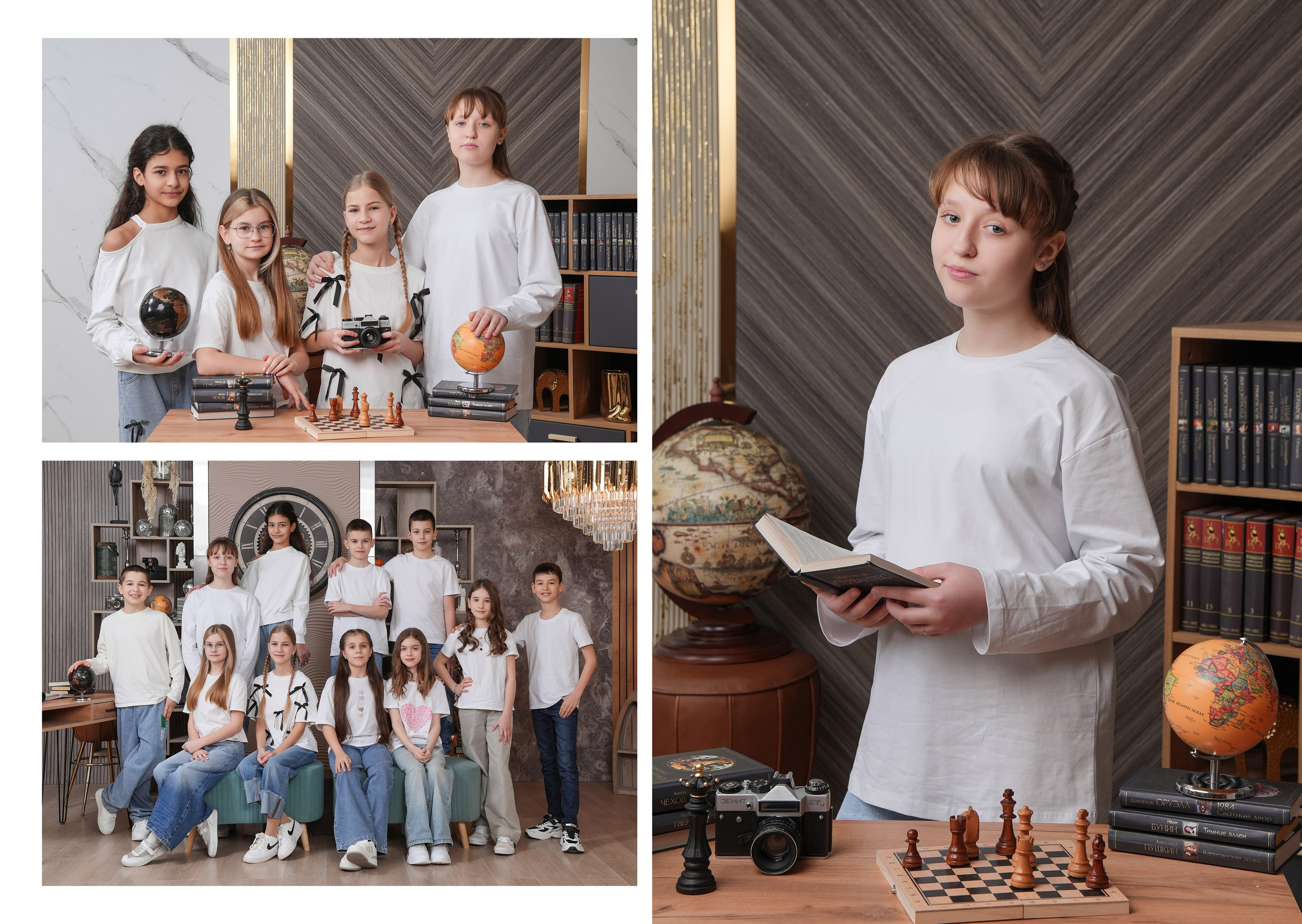 ЛИЦЕЙ 64 4 Д. Красивый выпускной альбом в Краснодаре