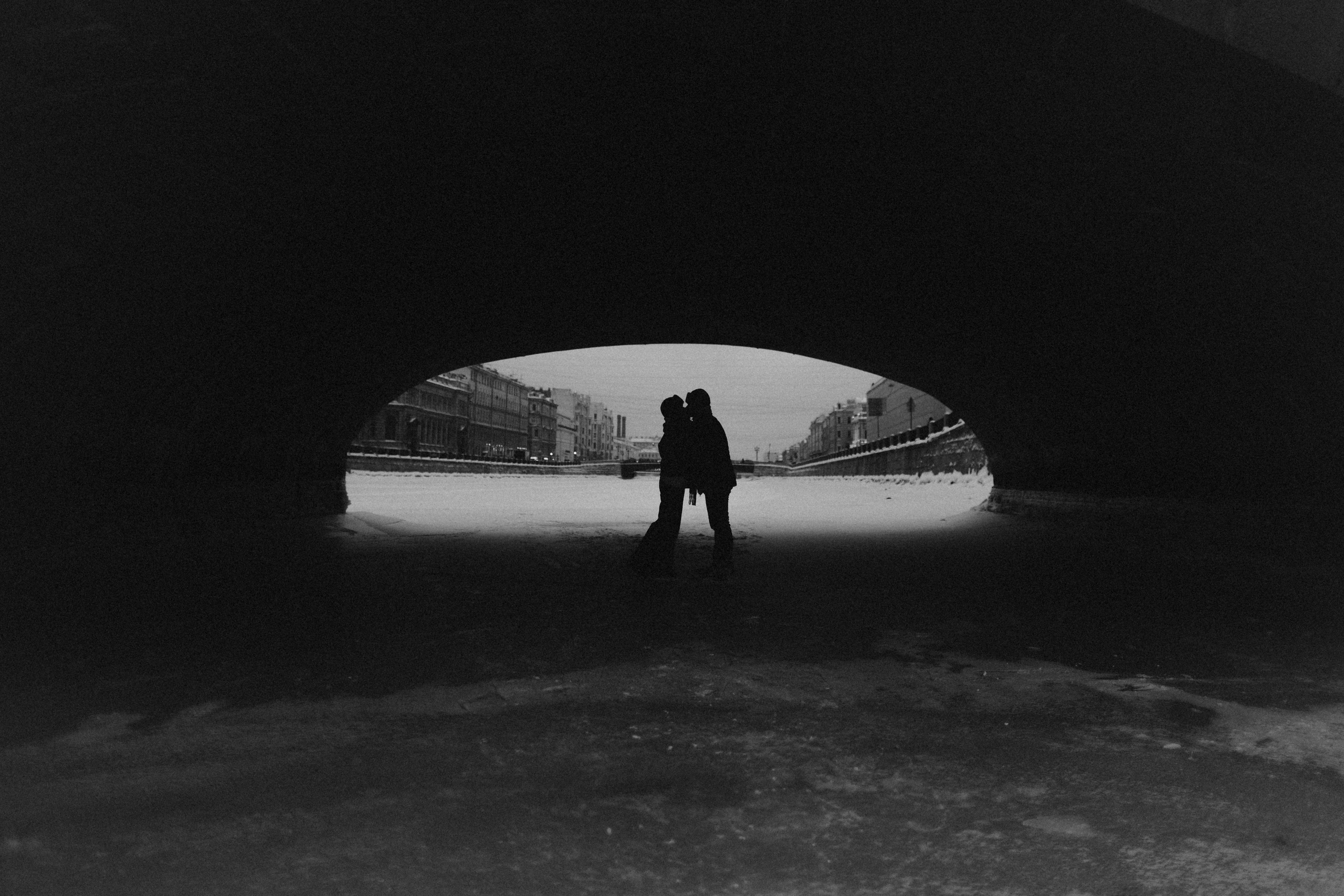 Зима на Фонтанке. Юлия Анисимова — свадебный и семейный фотограф в Санкт-Петербурге