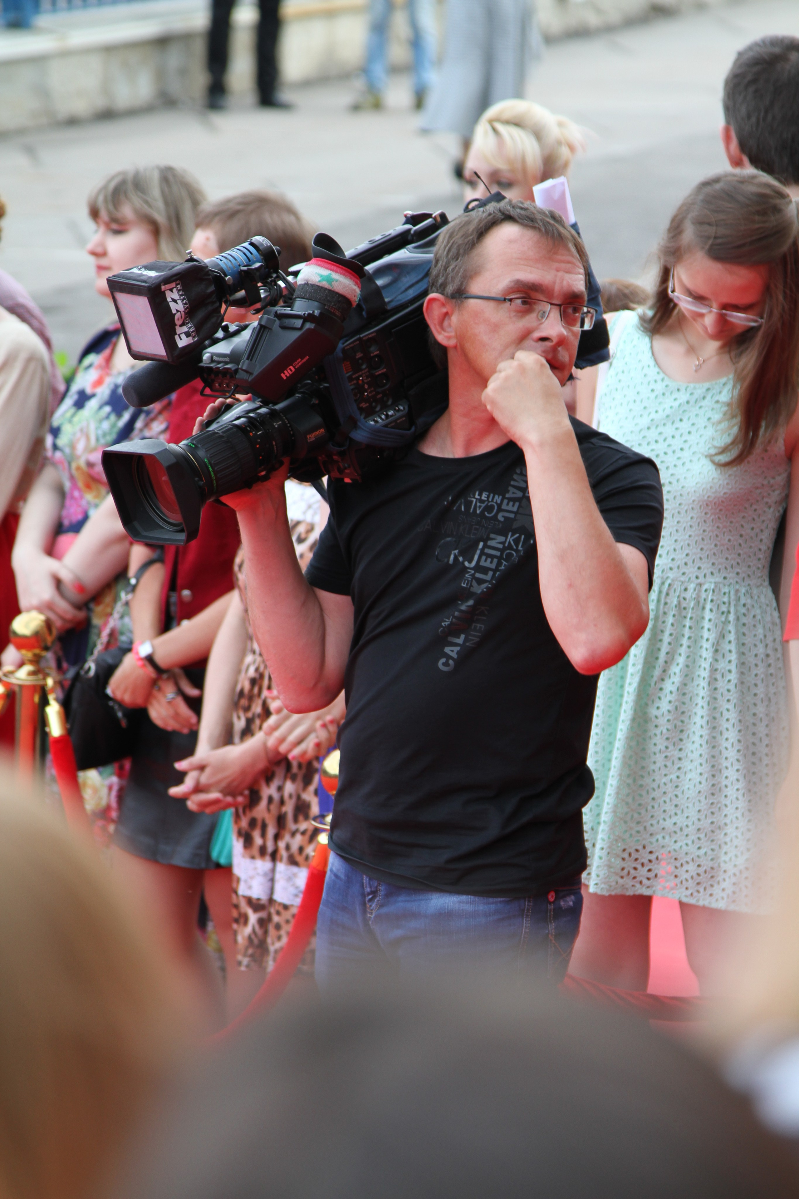 Backstage. Видеосъемка