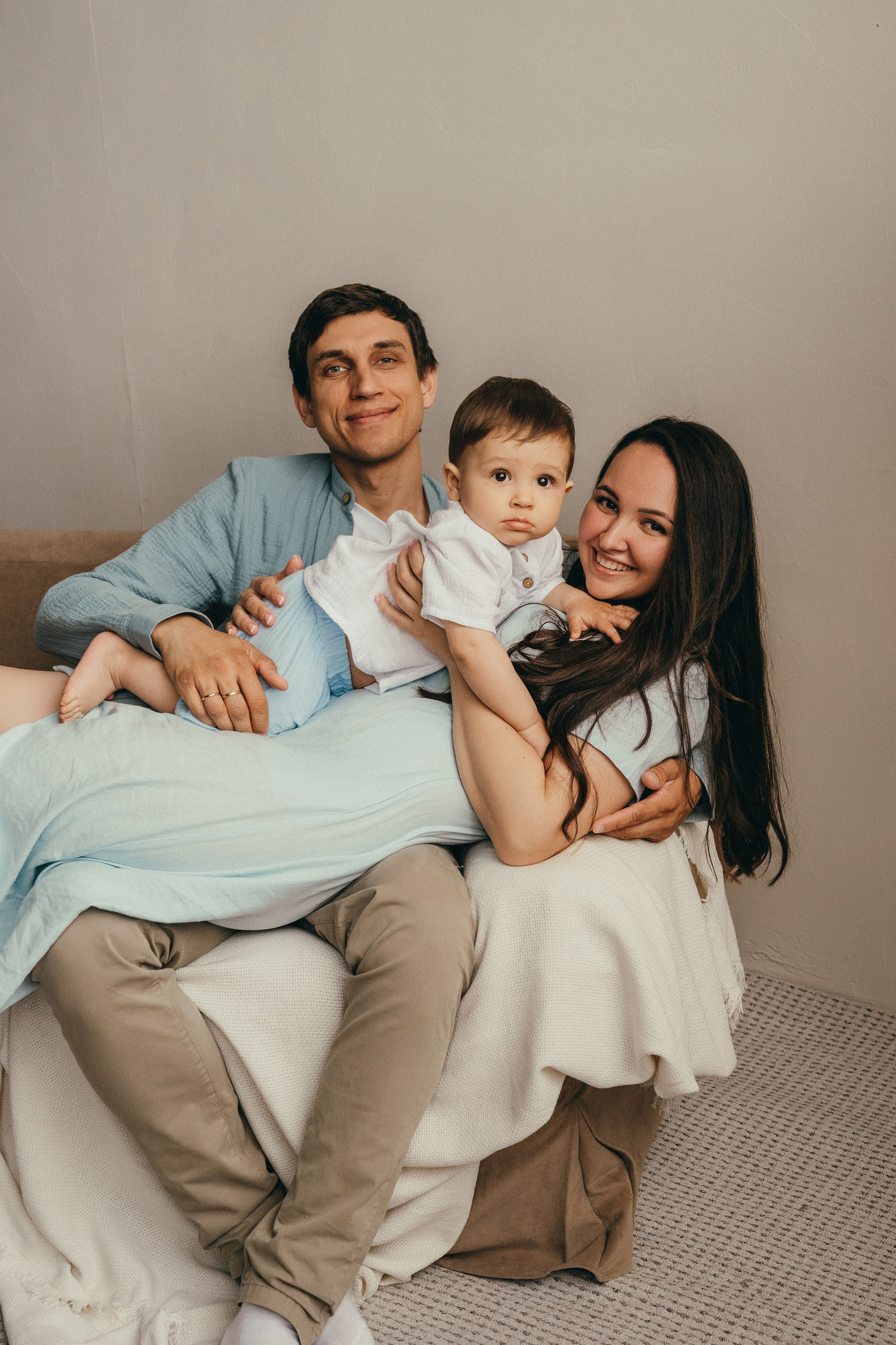 Дима, Настя, Макар и Серофим. Семейный фотограф • Домашние съемки в Нижнем Новгороде
