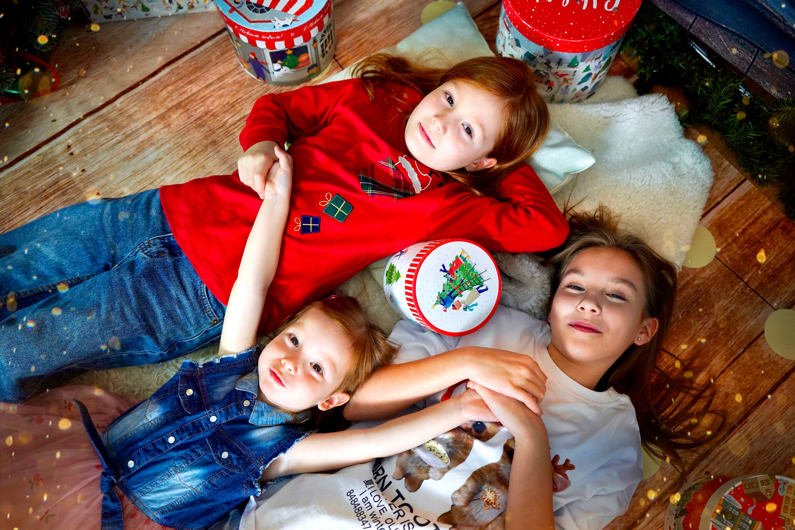 Новогодний фотопроект 2025 № 2. Семейный и детский фотограф Александра Гвоздикова