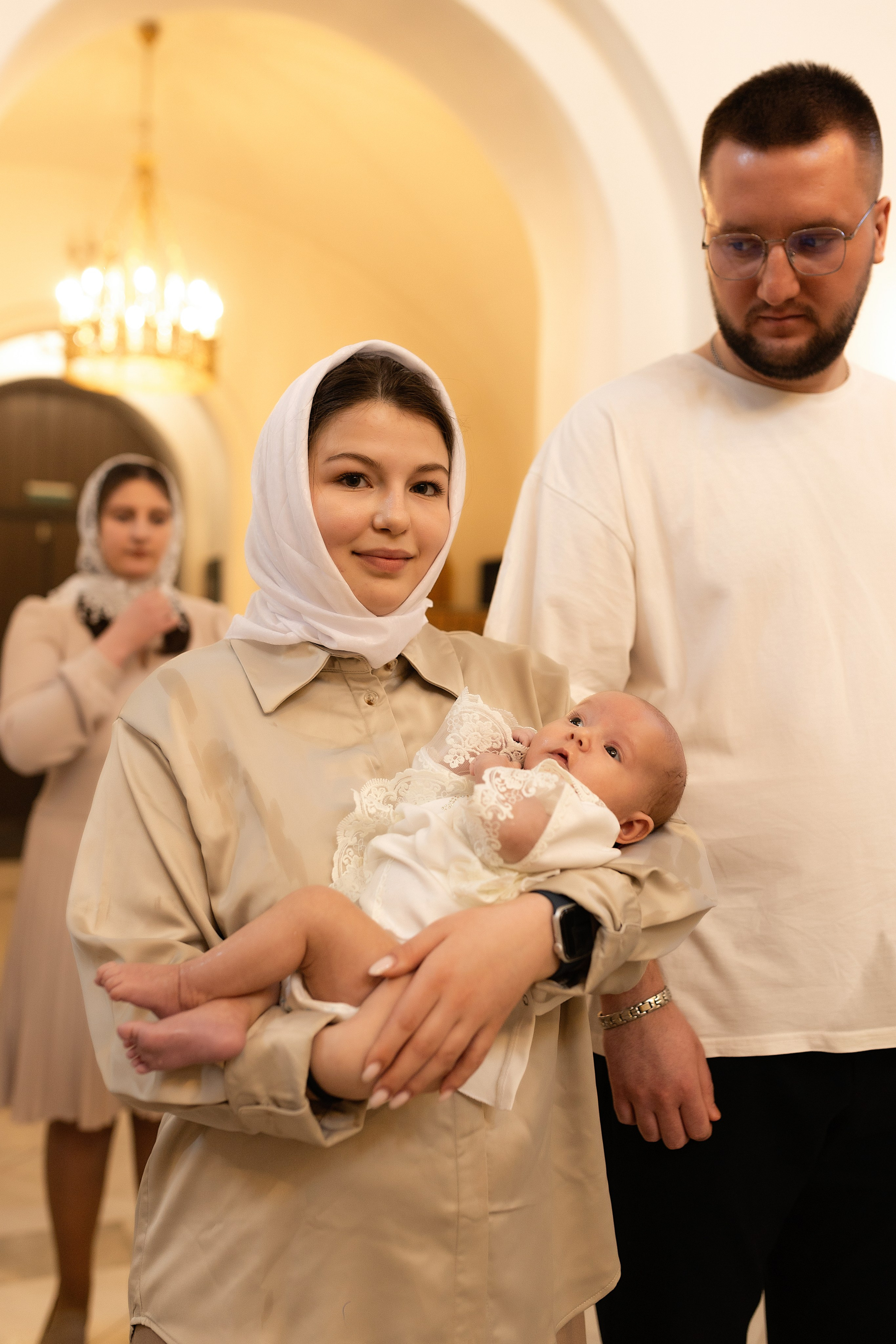 Таинство крещения Алисы. Фотограф в Железнодорожном и Балашихе