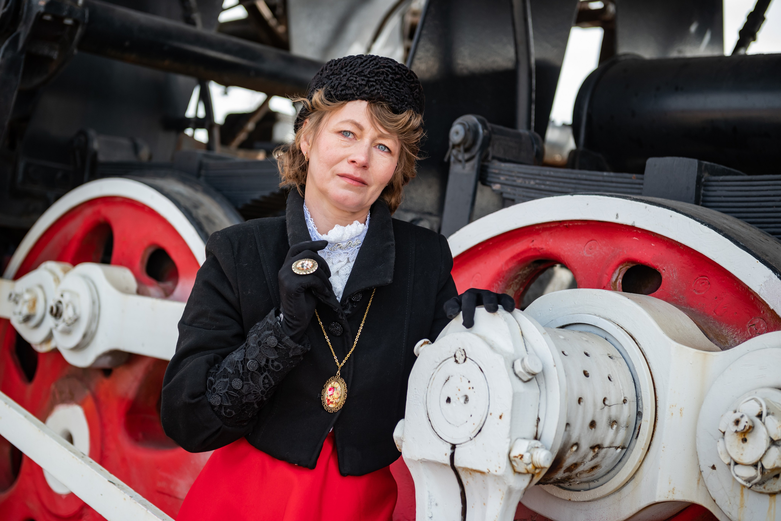 Наталья и Ретропоезд. Свадебный и семейный фотограф в Дзержинске Екатерина Шулакова