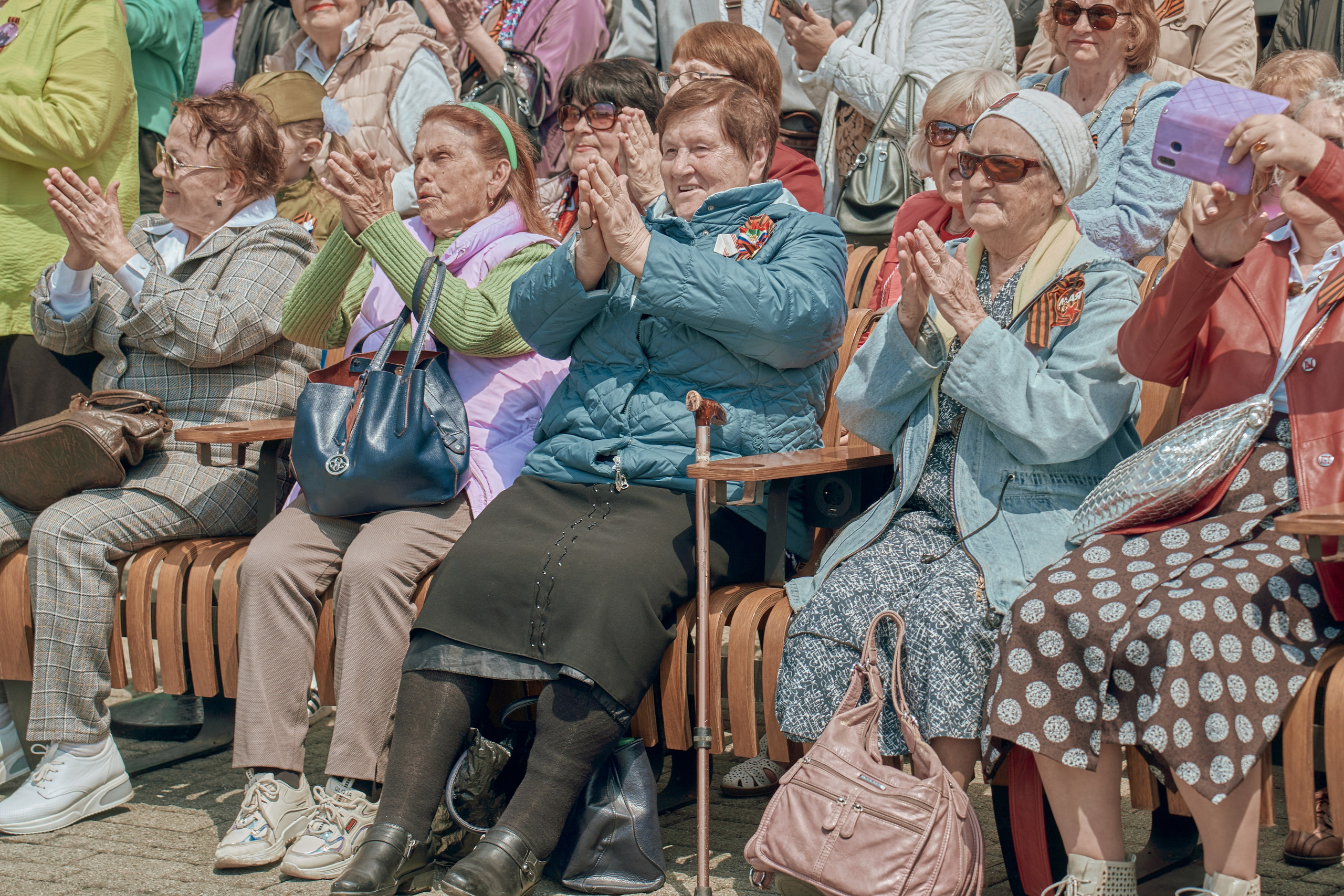 Поезд Победы!. Фотограф во Владивостоке