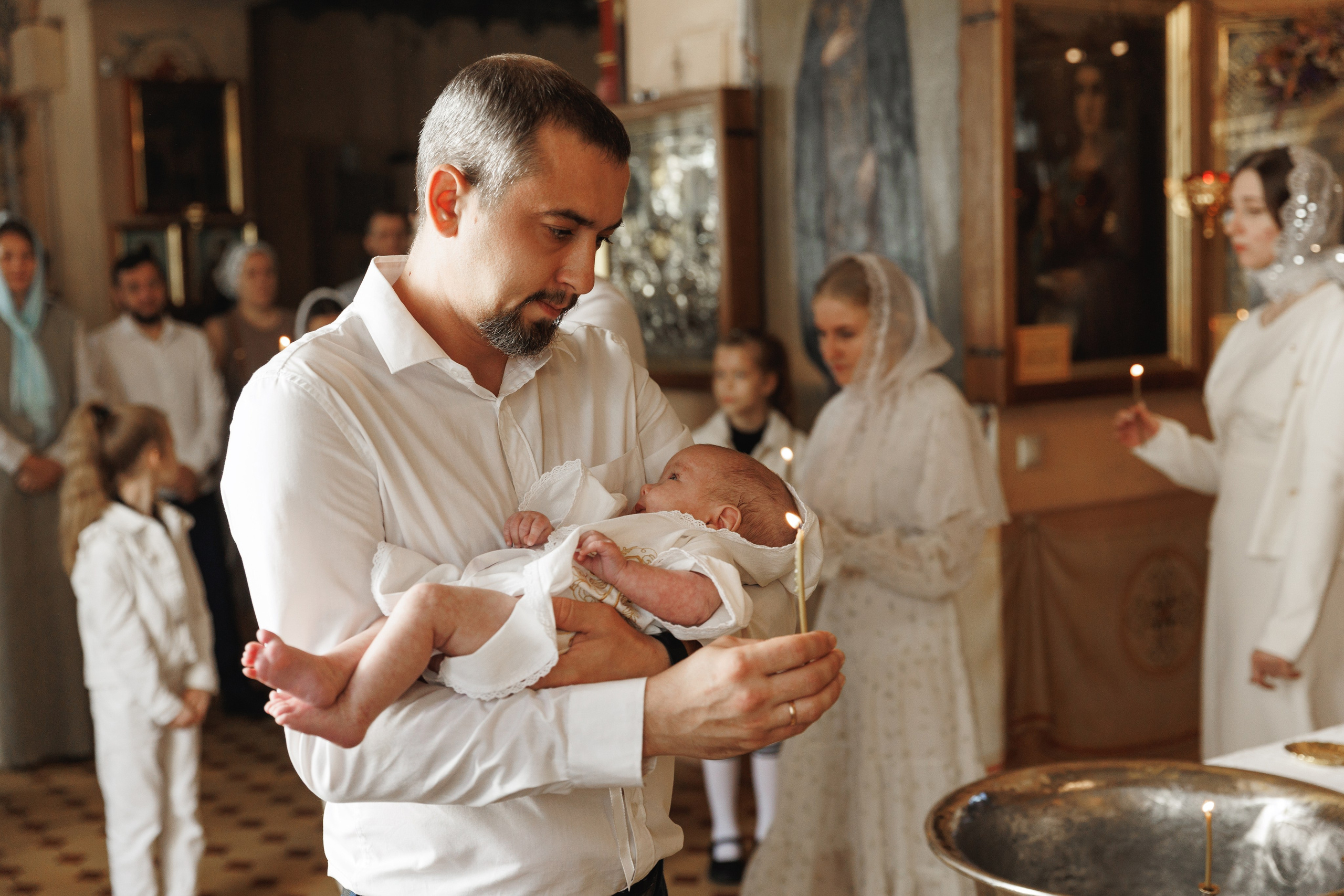 Таинство крещения церковь Николая Чудотворца г. Щелково. Фотограф Щелково/ Москва Татьяна Жучкова