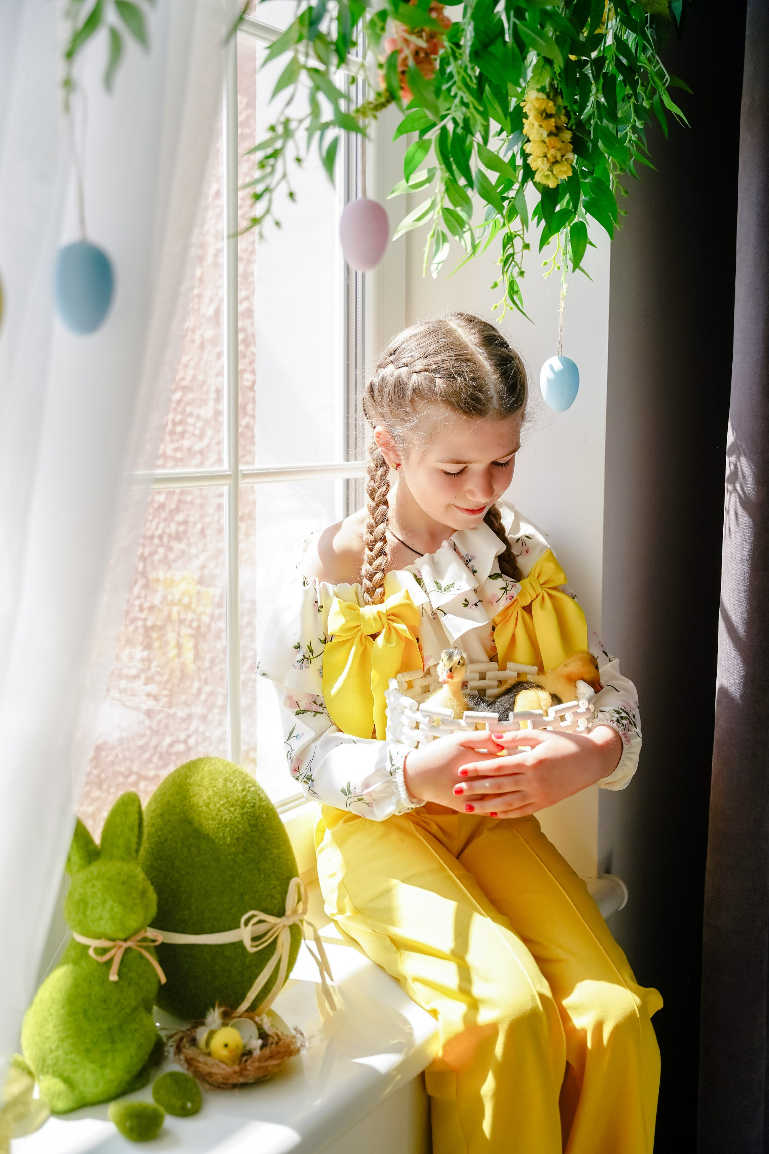 ПРОЕКТ «ПАСХАЛЬНЫЙ» С УТЯТАМИ. Фотограф в Ялте Инна Найден. Детский и семейный фотограф