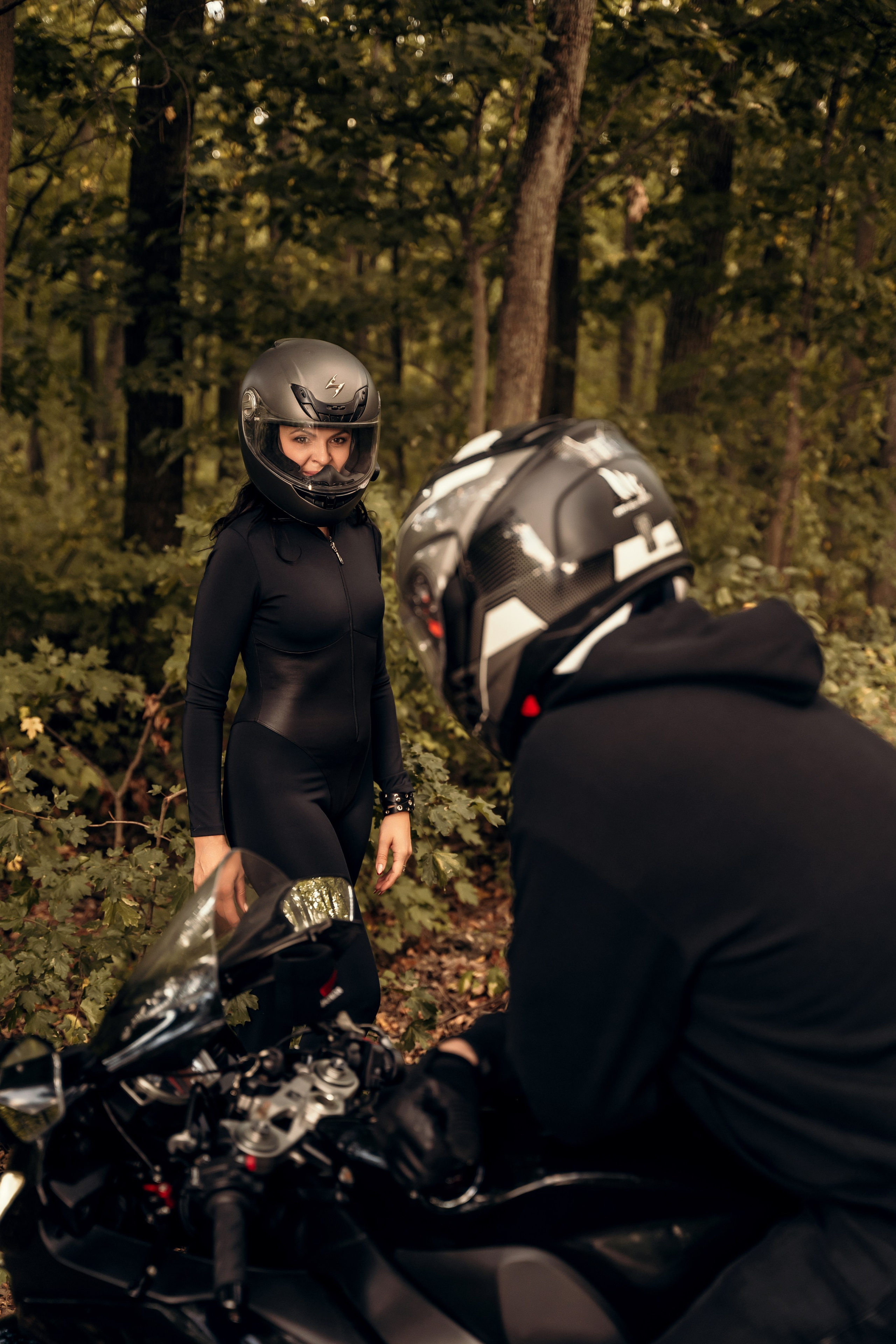 Марина, Фотосессия с байком. Семейный фотограф в Белгороде Амелина Алина