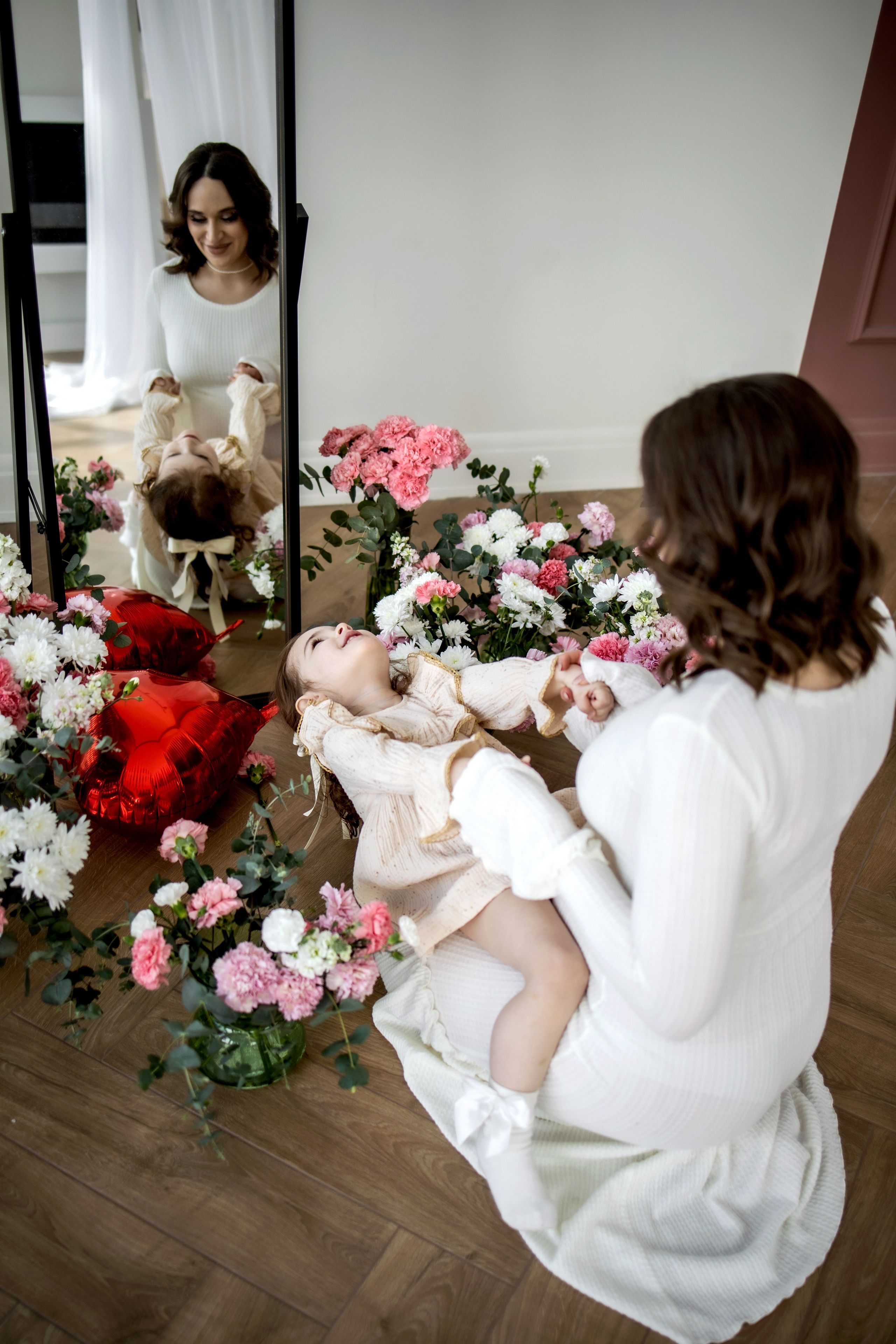 Вова, Диана и Вероника в ожидании. Фотограф Надежда Лукьянова