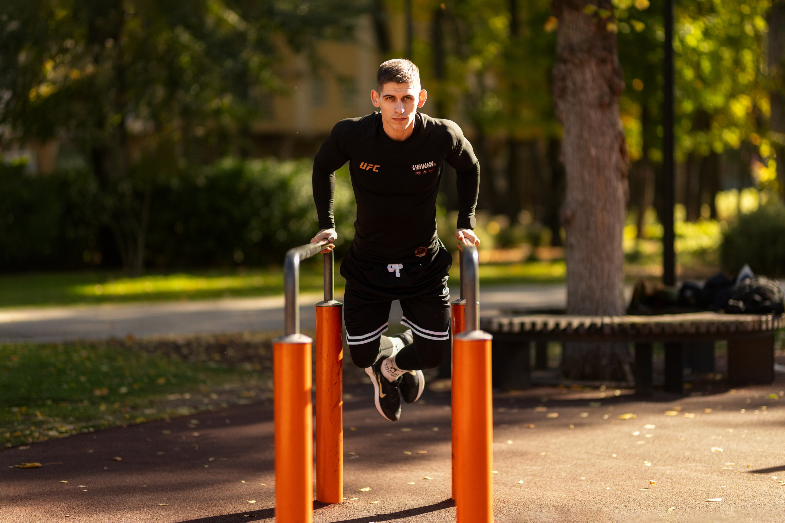 Фотосет на спортплощадке с Владом для контента. Дмитрий Шульгин, портретный фотограф в Воронеже