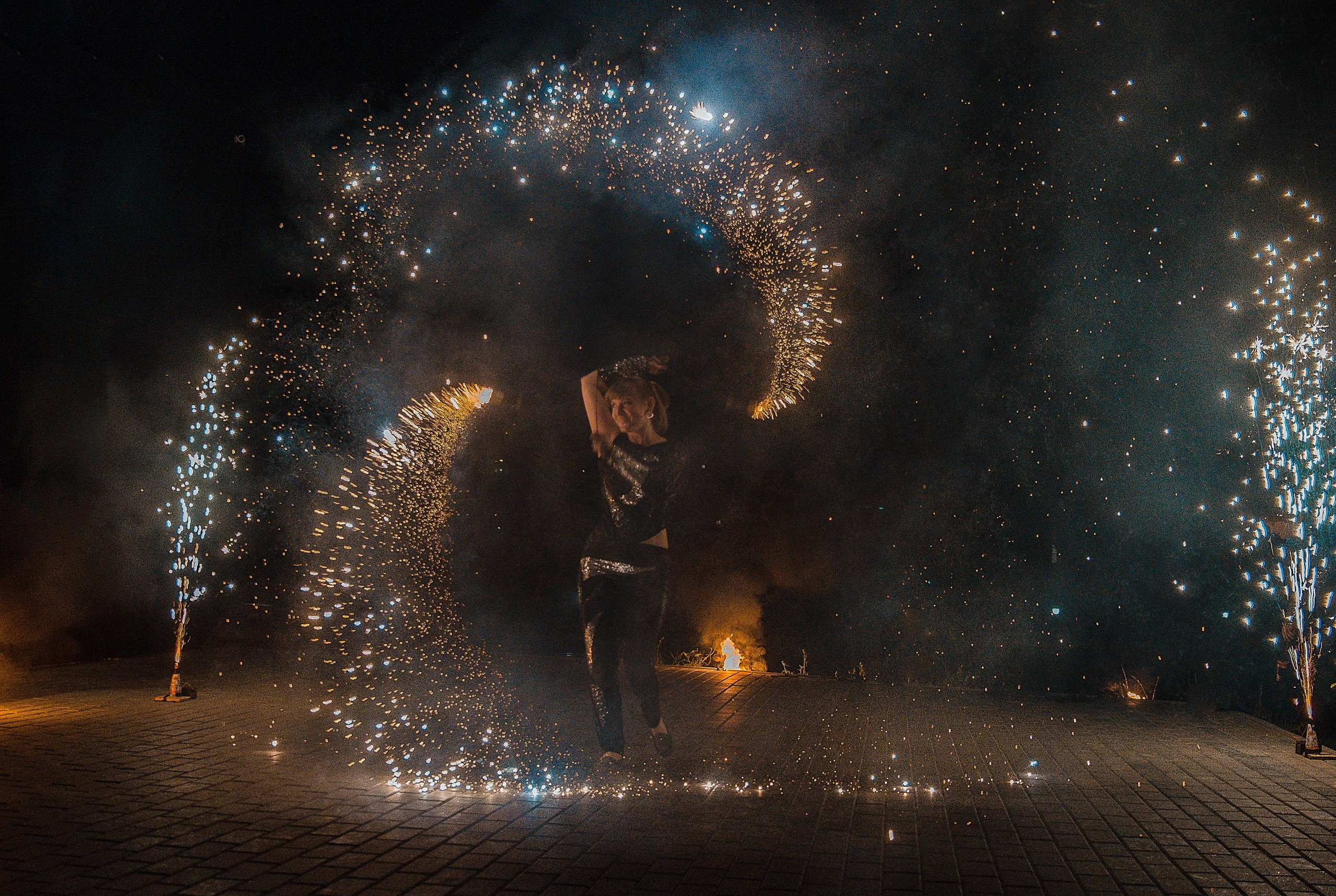 Огненное шоу на праздник в Н.Новгороде