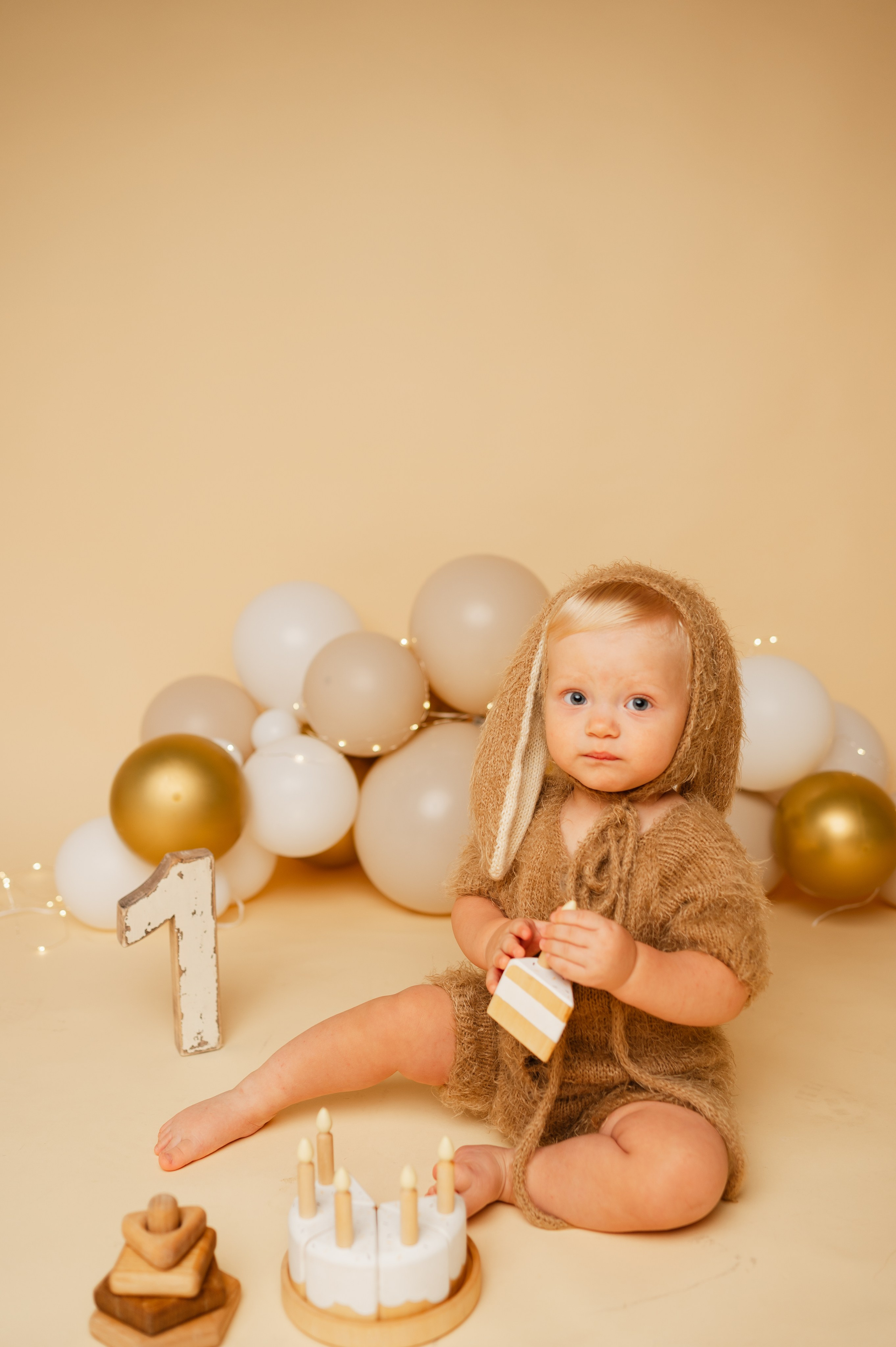 Годик. Фотограф новорожденных и семей Юлия Коноплева в Москве