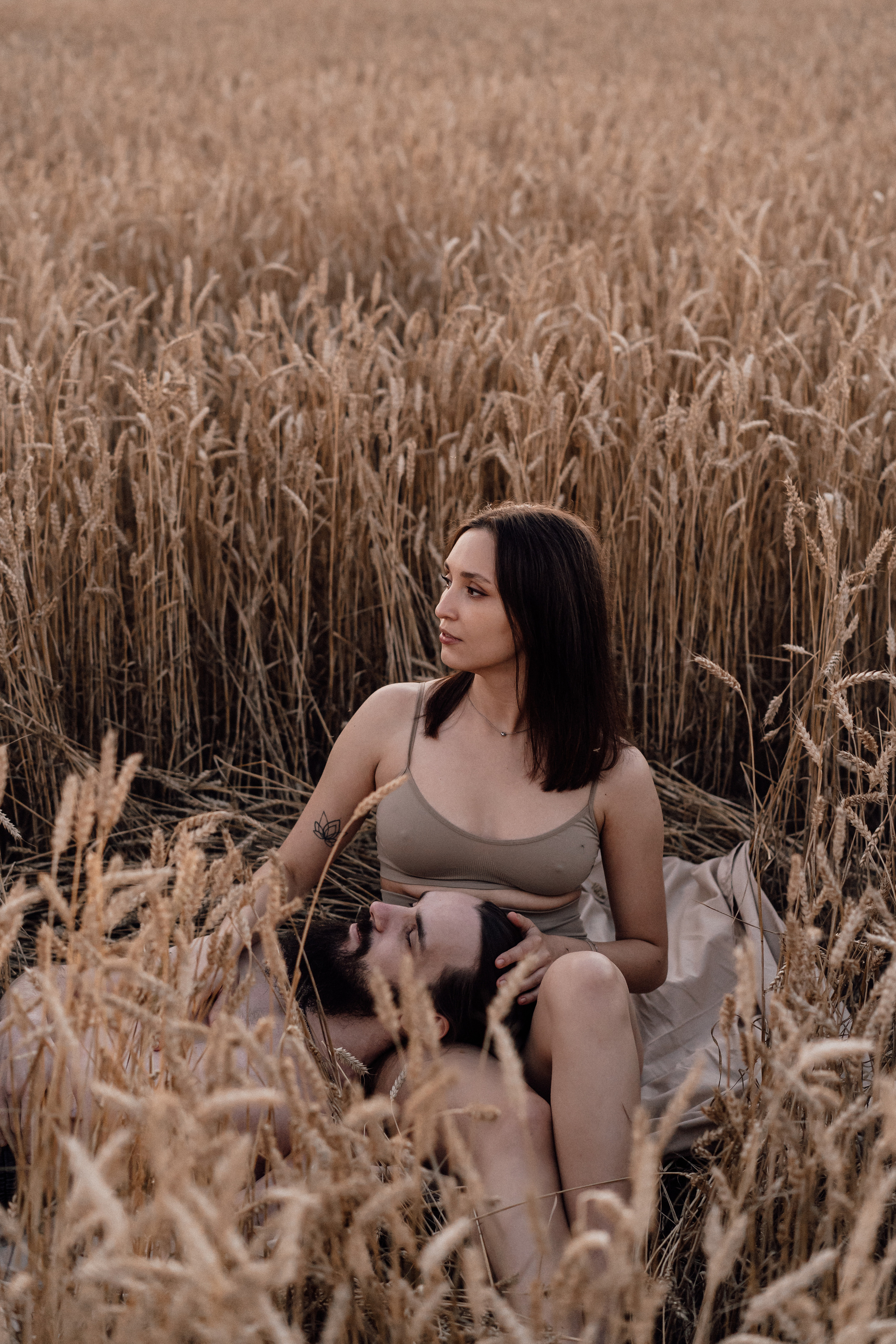 Любовь колосится. Семейный фотограф в Санкт-Петербурге Виталия Белова