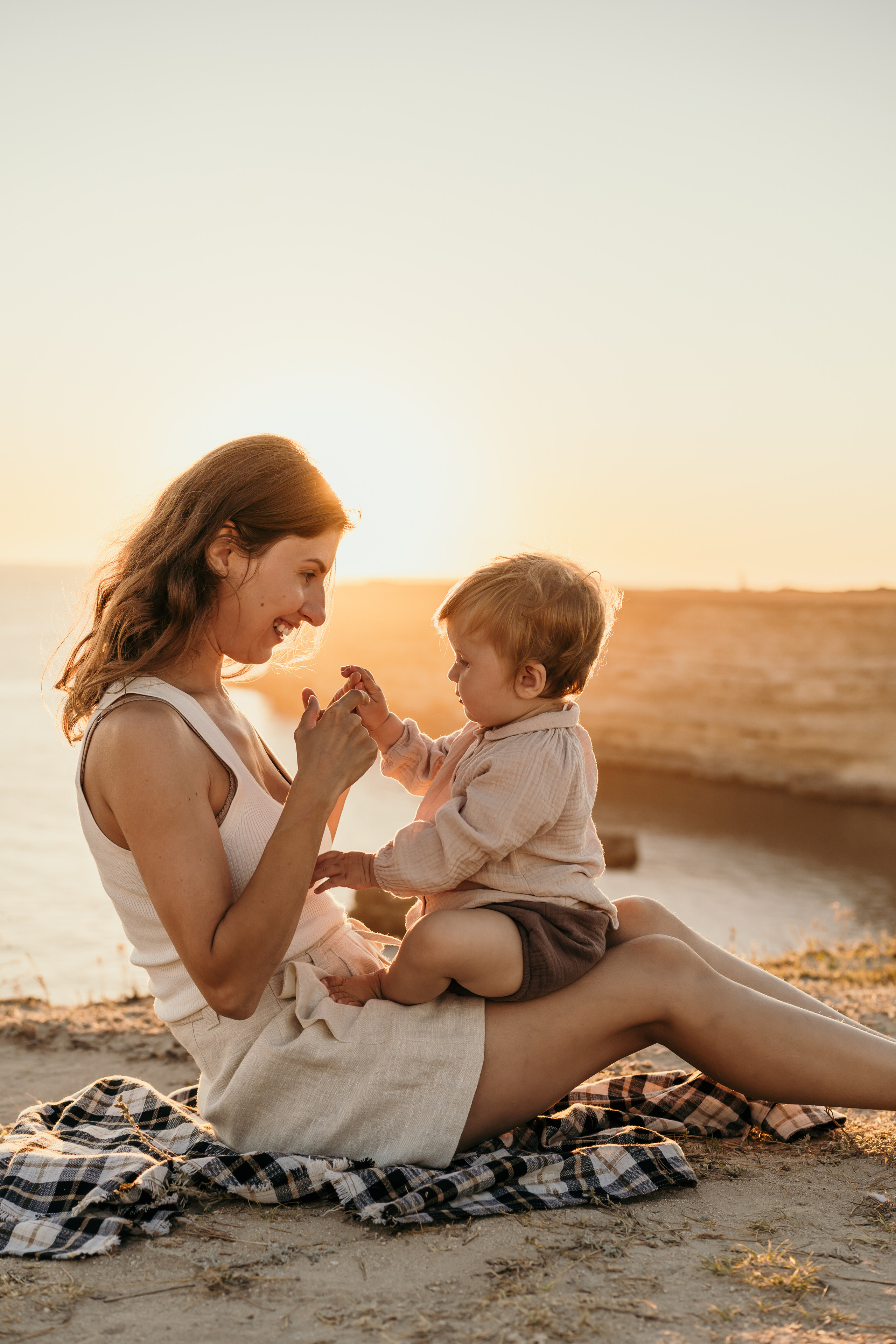 Бегом за закатом. Семейный фотограф в Санкт-Петербурге Виталия Белова