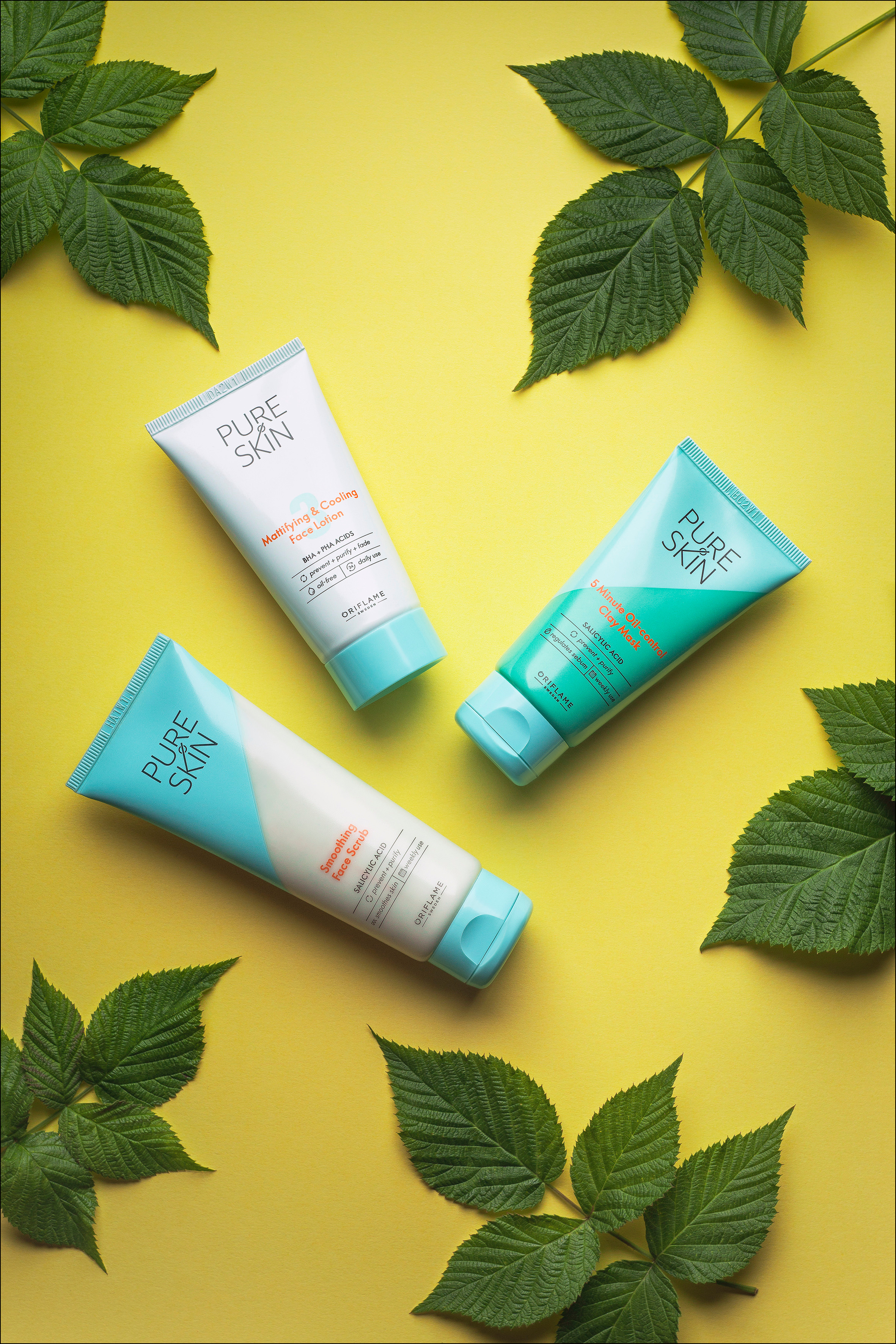 Рекламная фотография для журнала косметики ORIFLAME