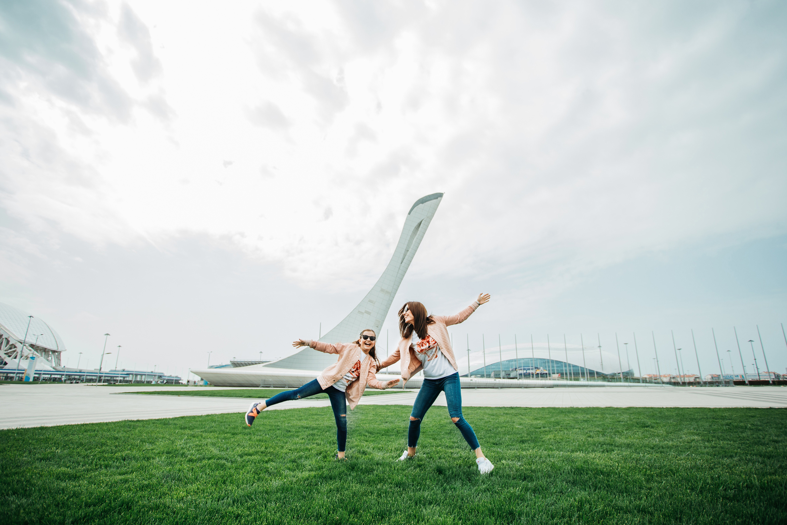 Олимпийский парк. Милана Довгаль - семейный фотограф и видеограф  в Адлере и Сочи